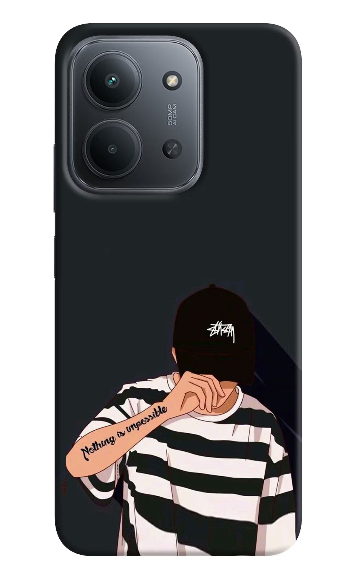 Aesthetic Boy Redmi 15C 5G Back Cover