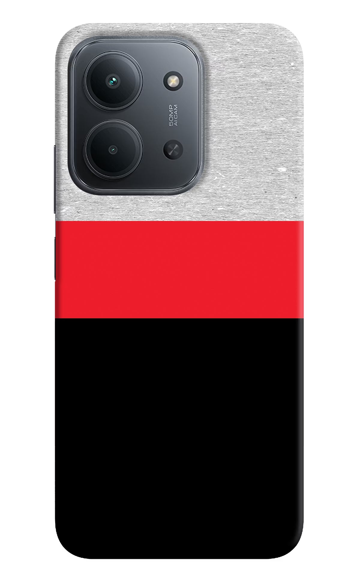 Tri Color Pattern Redmi 15C 5G Back Cover