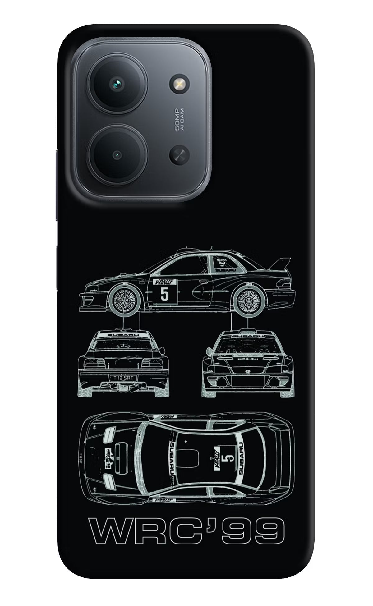 WRC'99 Redmi 15C 5G Back Cover