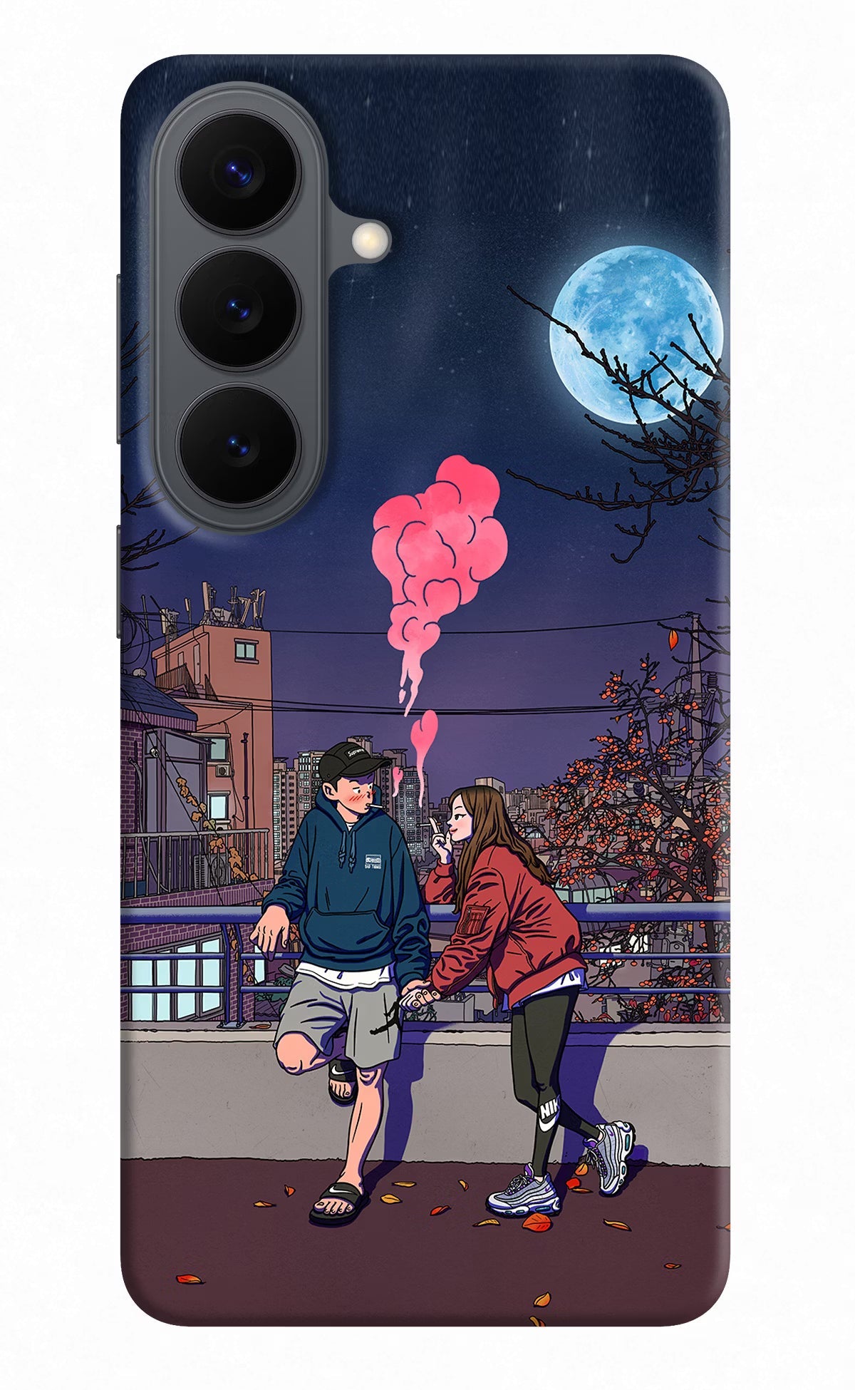 Chilling Couple Samsung S26 Back Cover