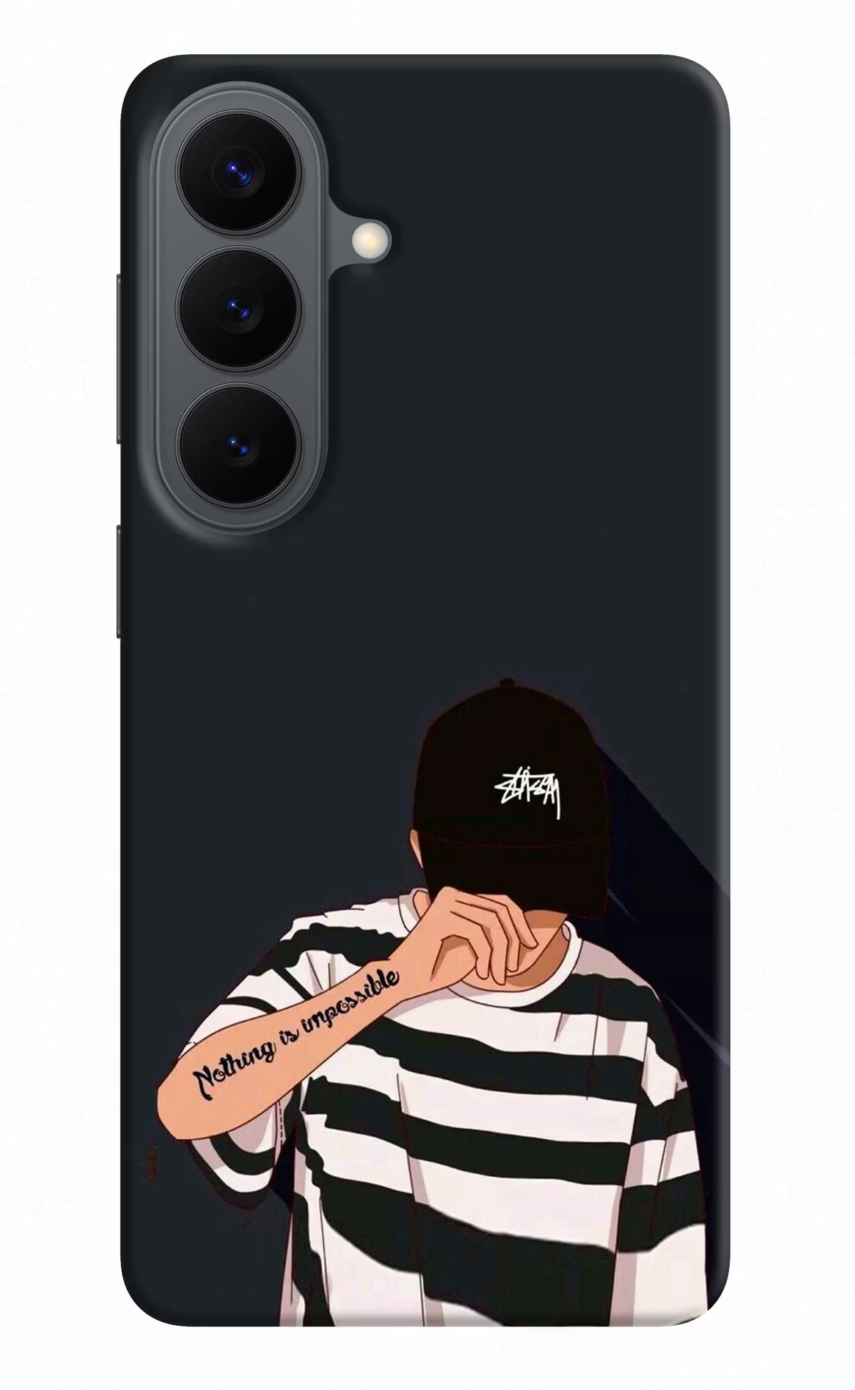 Aesthetic Boy Samsung S26 Back Cover