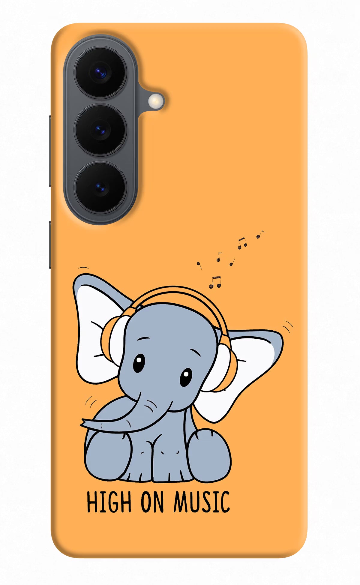 High On Music Samsung S26 Back Cover