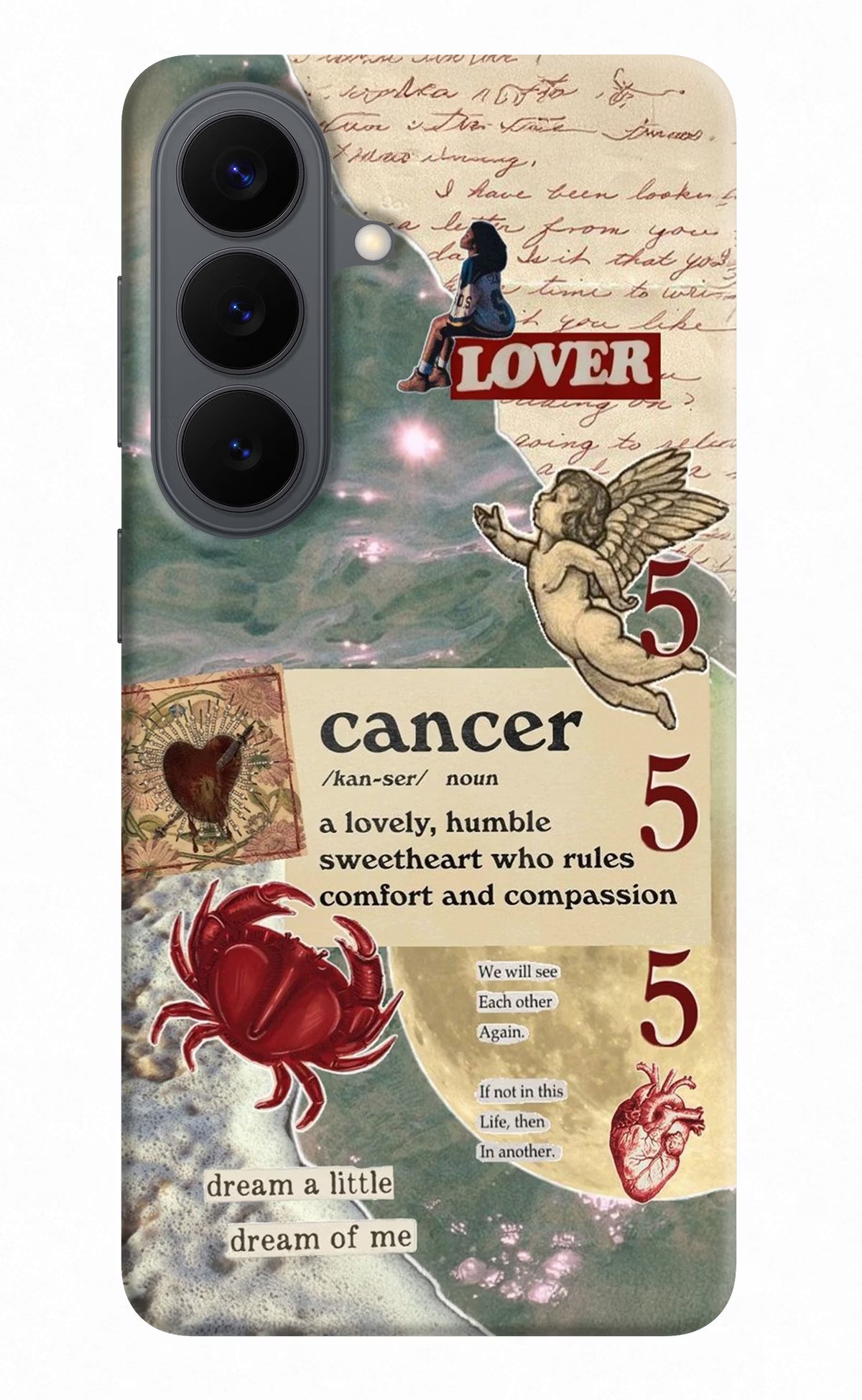 Cancer Zodiac Samsung S26 Back Cover