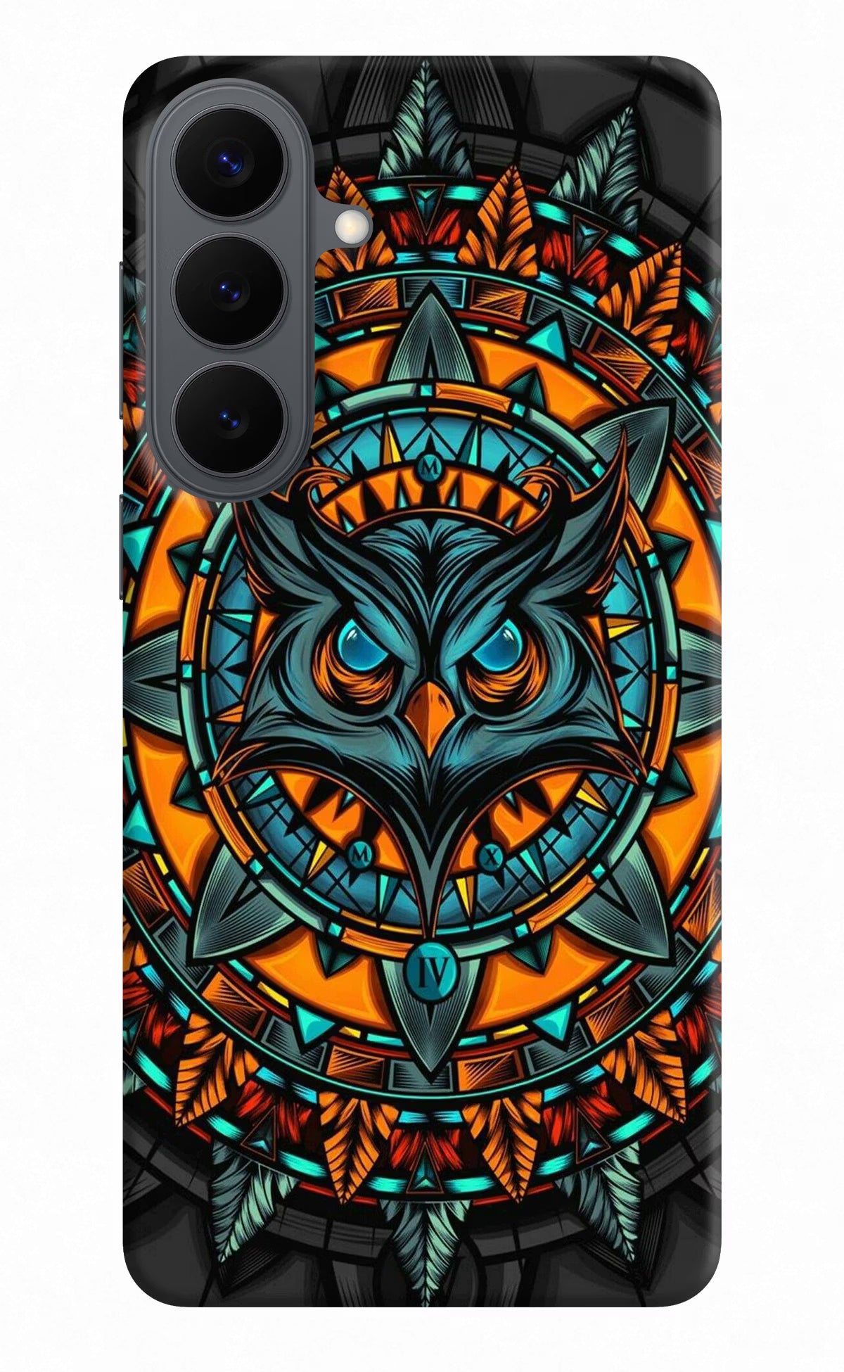 Angry Owl Art Samsung S26 Plus Back Cover