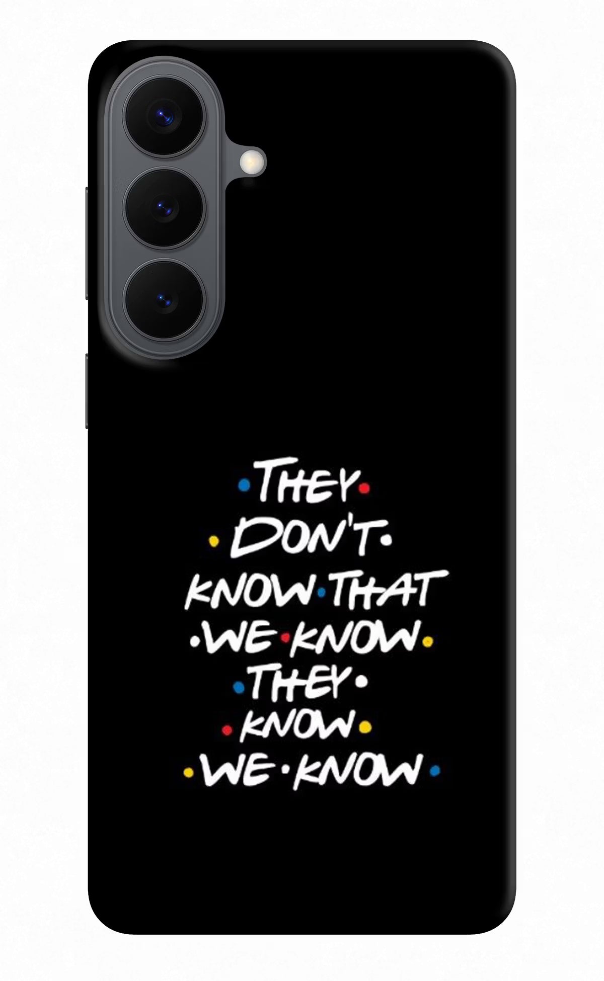 FRIENDS Dialogue Samsung S26 Plus Back Cover