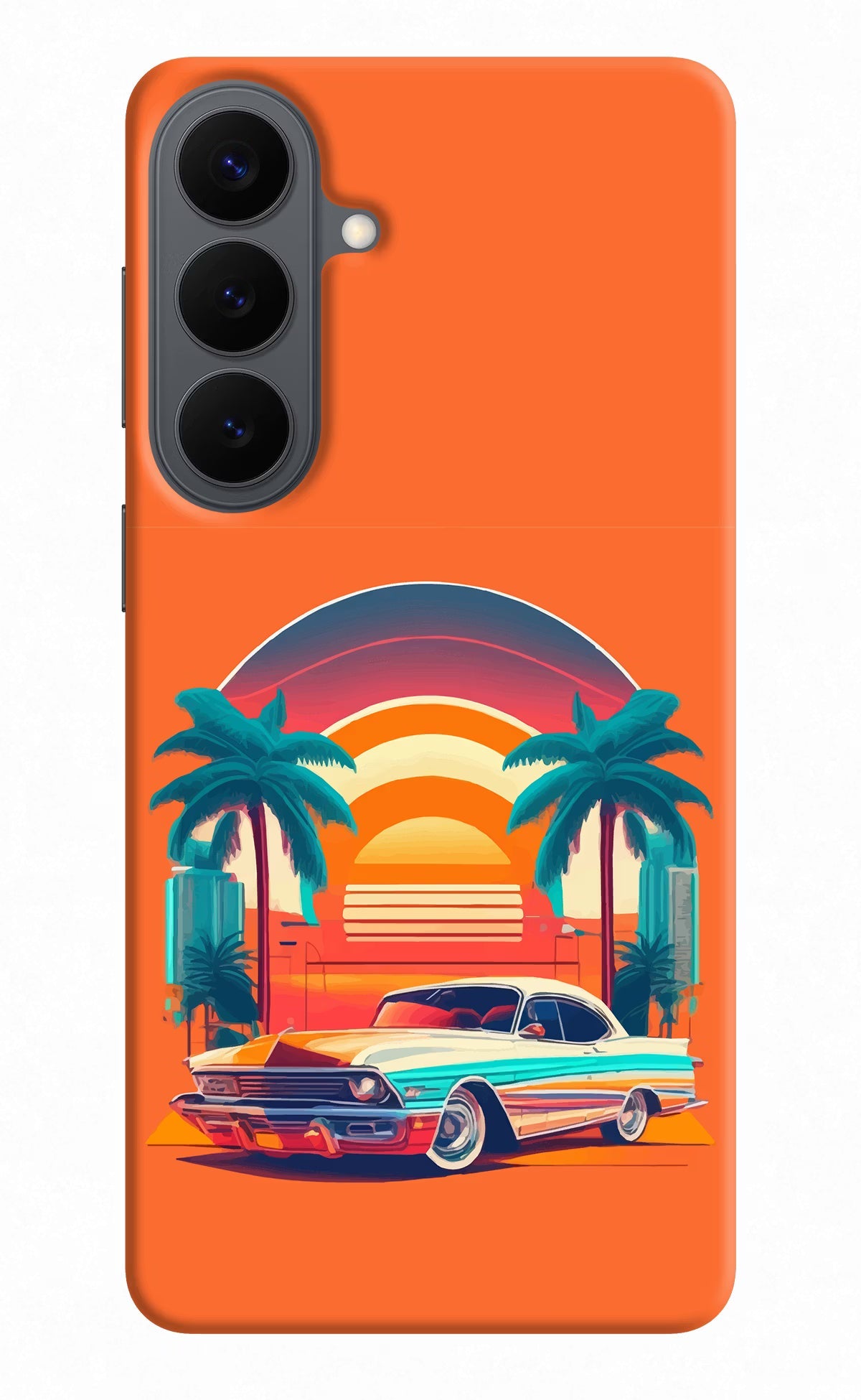 Palm Drive 80s Samsung S26 Plus Back Cover