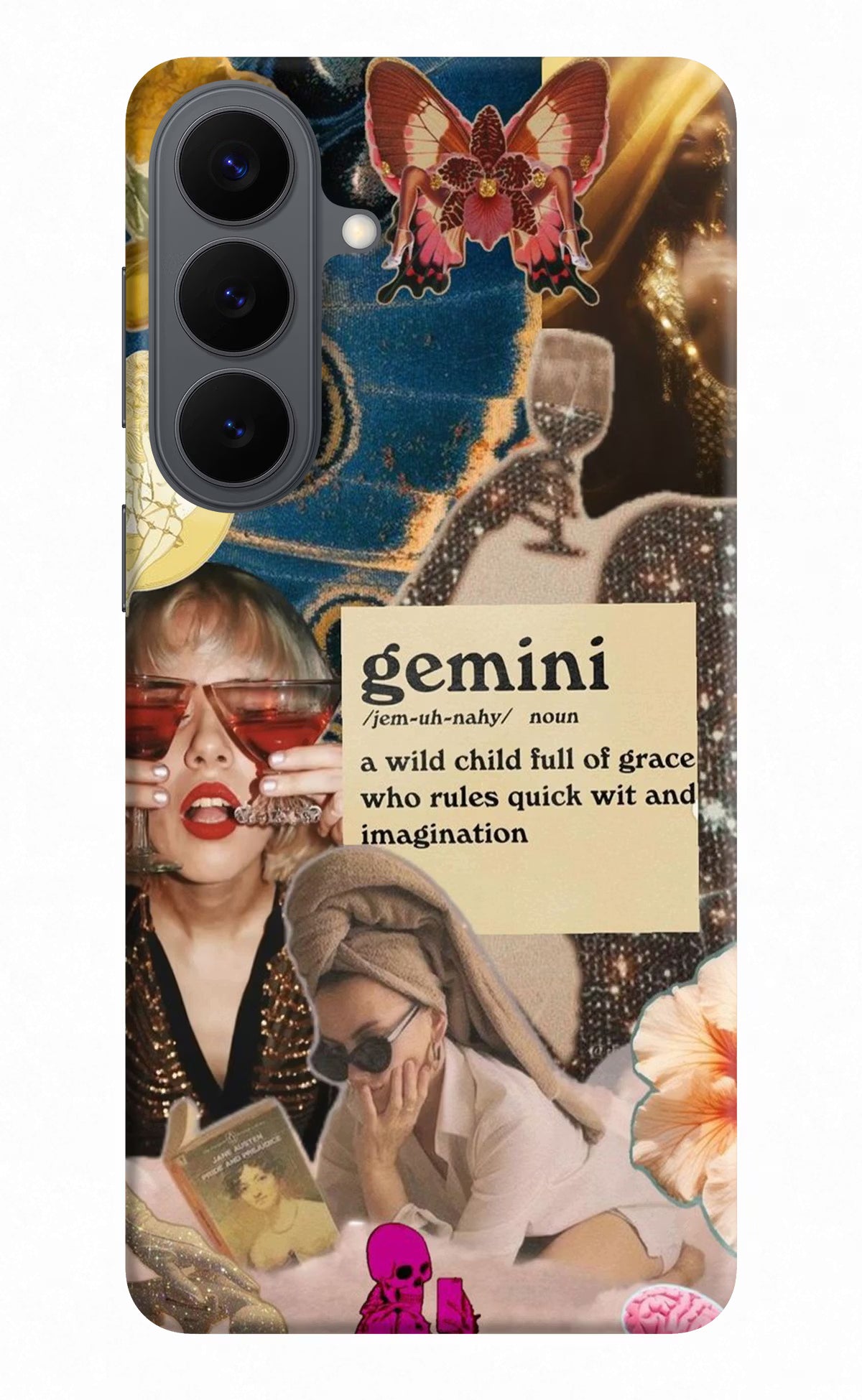 Gemini Zodiac Samsung S26 Plus Back Cover