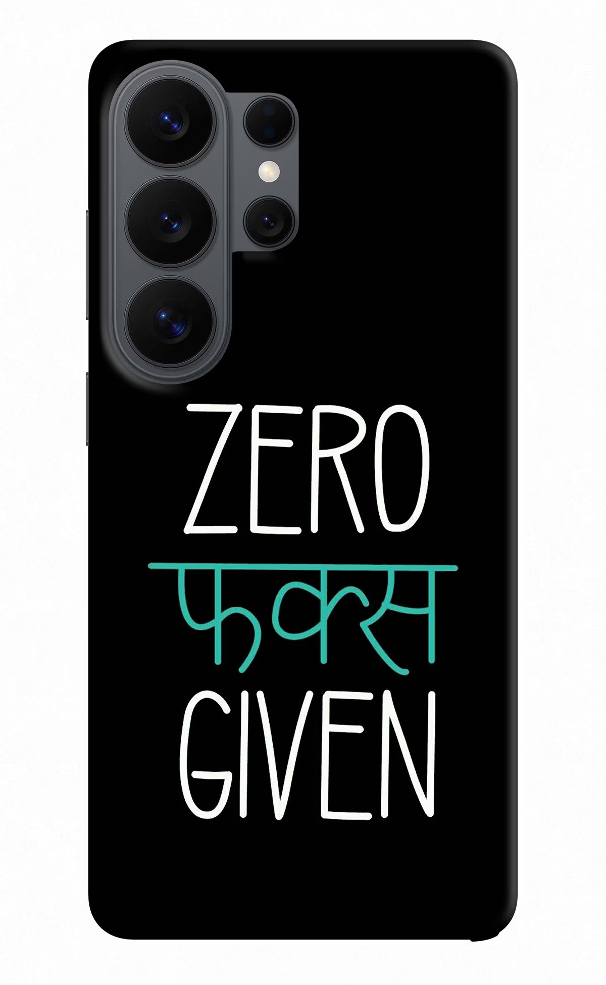 Zero Fucks Given Samsung S26 Ultra Back Cover