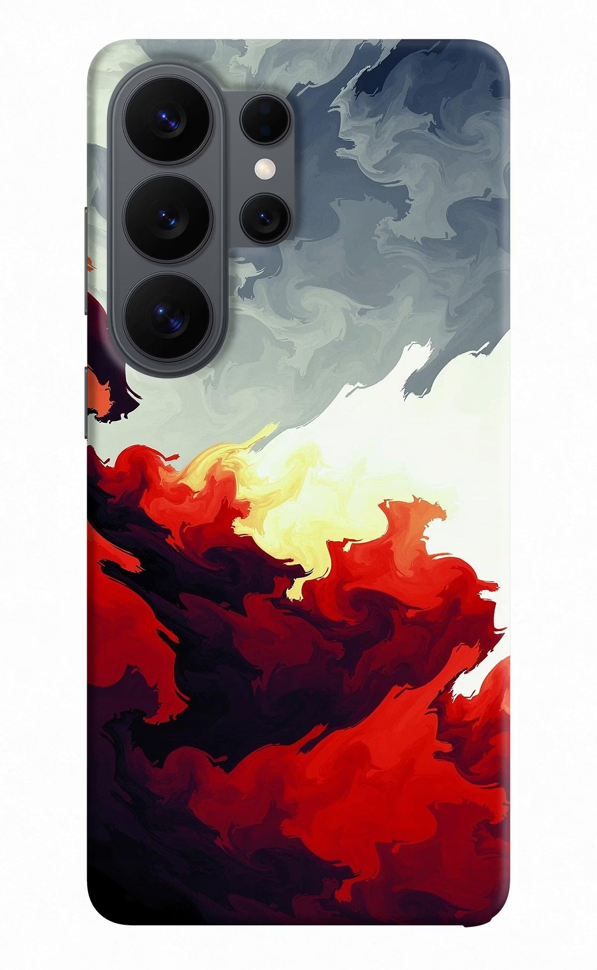 Fire Cloud Samsung S26 Ultra Back Cover