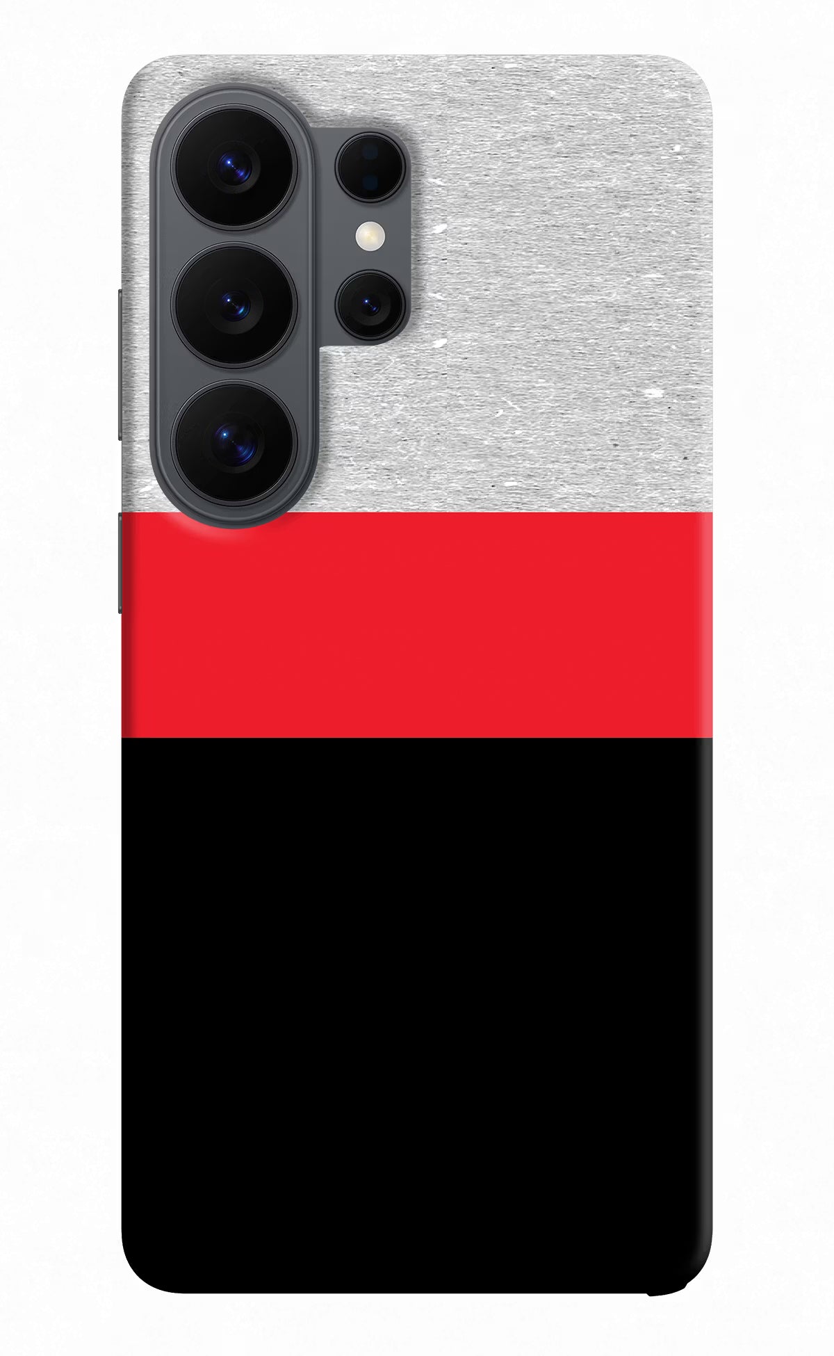 Tri Color Pattern Samsung S26 Ultra Back Cover