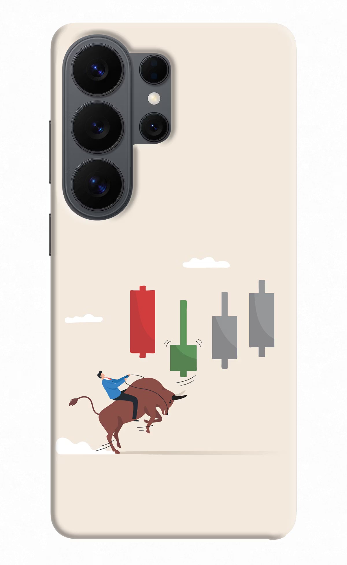 Bull Trading Momentum Samsung S26 Ultra Back Cover