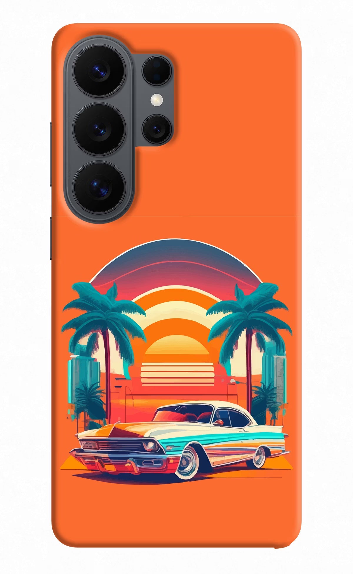 Palm Drive 80s Samsung S26 Ultra Back Cover