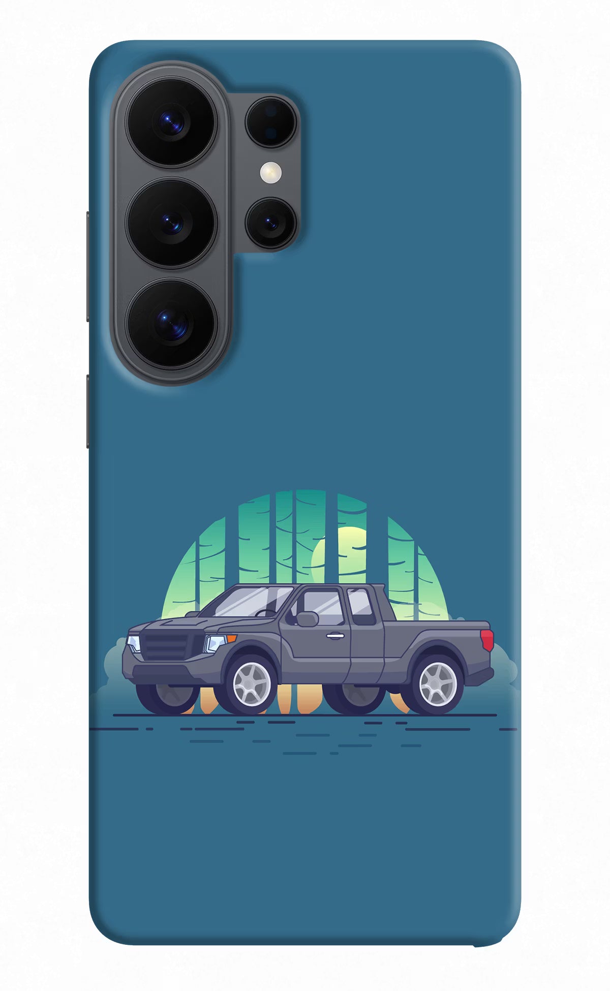 Retro Garage Vibe Samsung S26 Ultra Back Cover