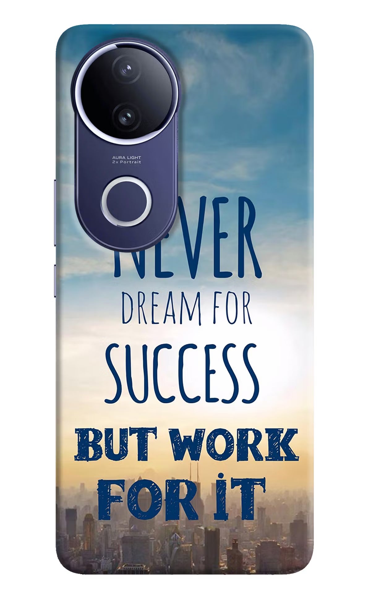 Never Dream For Success But Work For It Vivo V50e 5G Back Cover