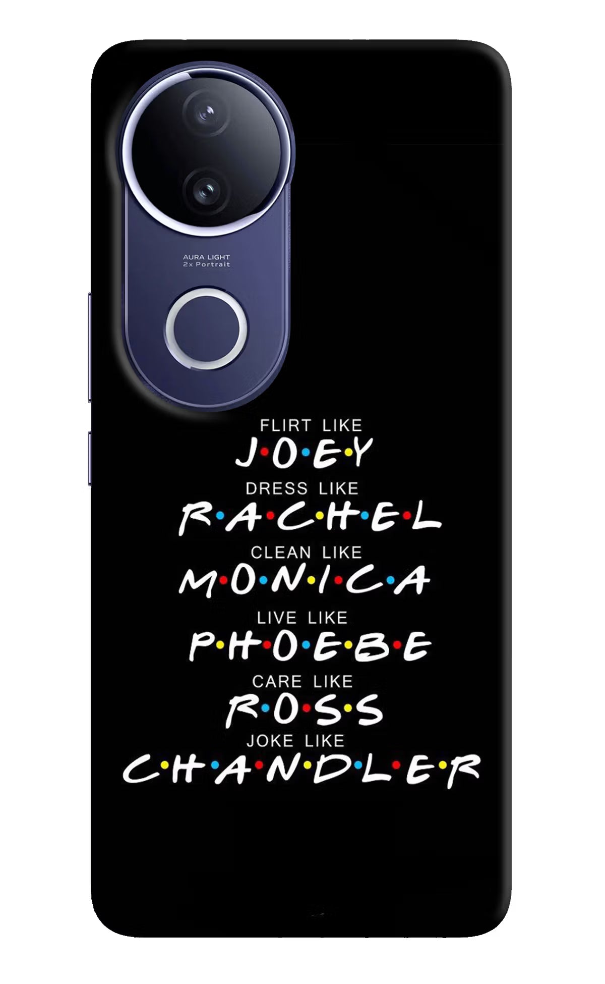 FRIENDS Character Vivo V50e 5G Back Cover