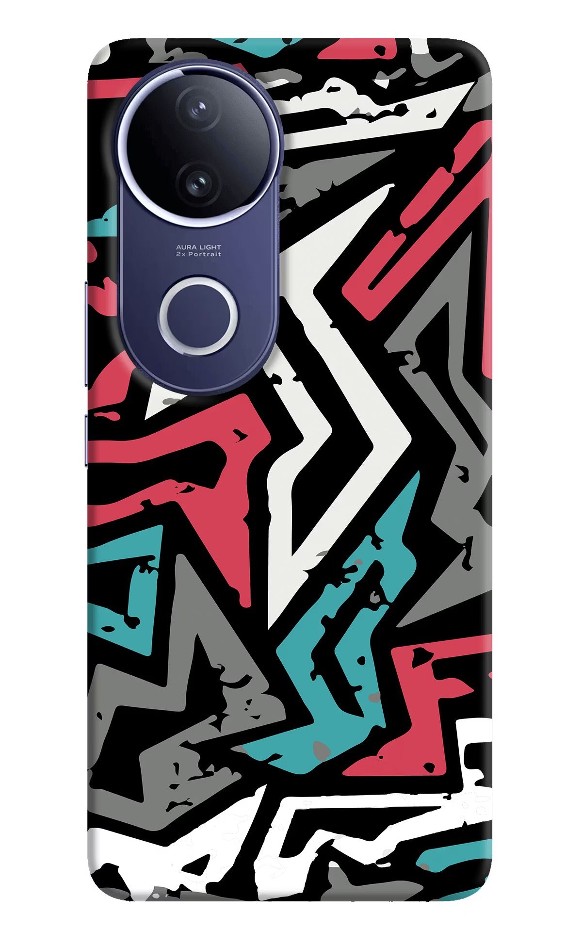 Geometric Graffiti Vivo V50e 5G Back Cover