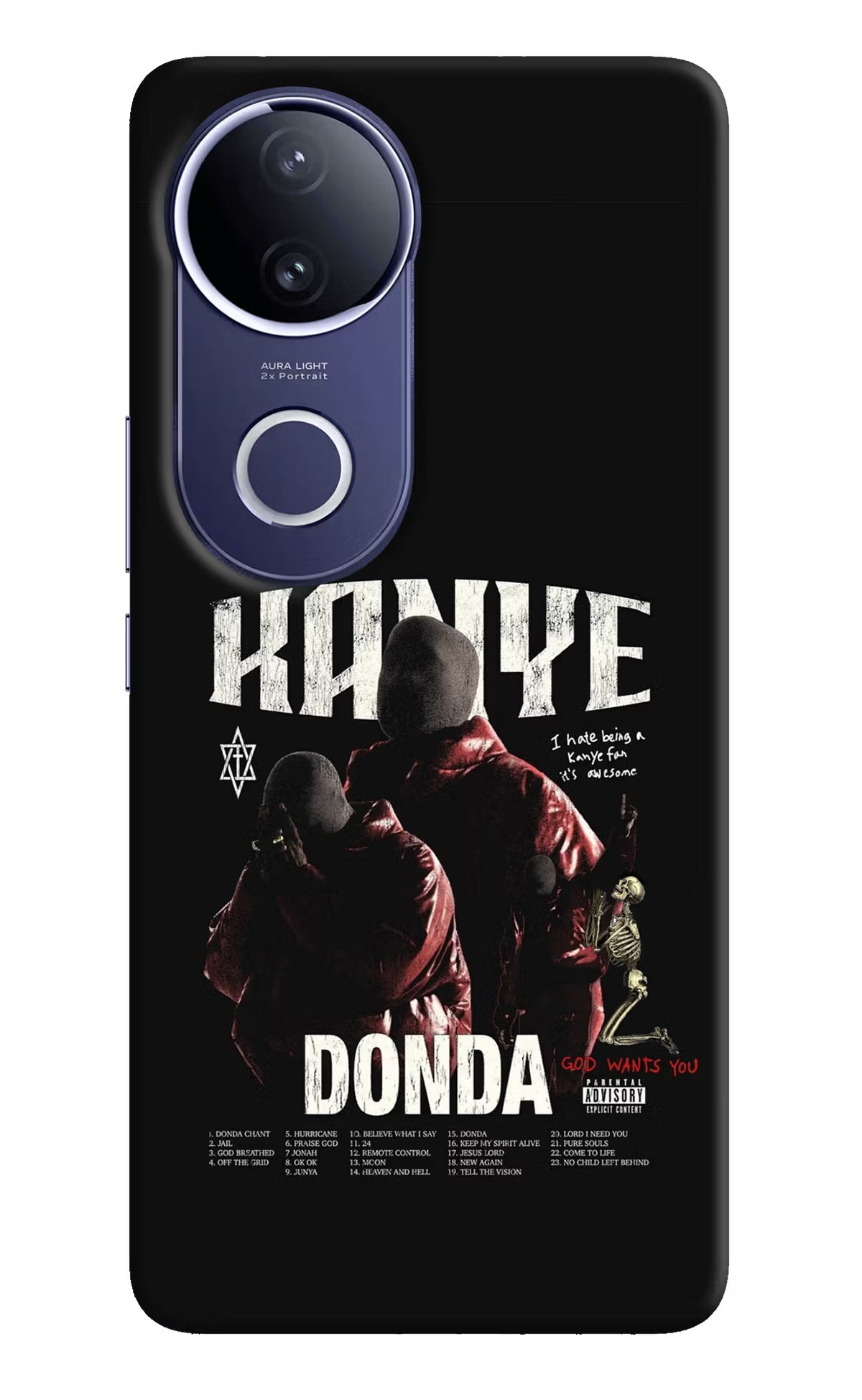 Donda Kanye West Vivo V50e 5G Back Cover
