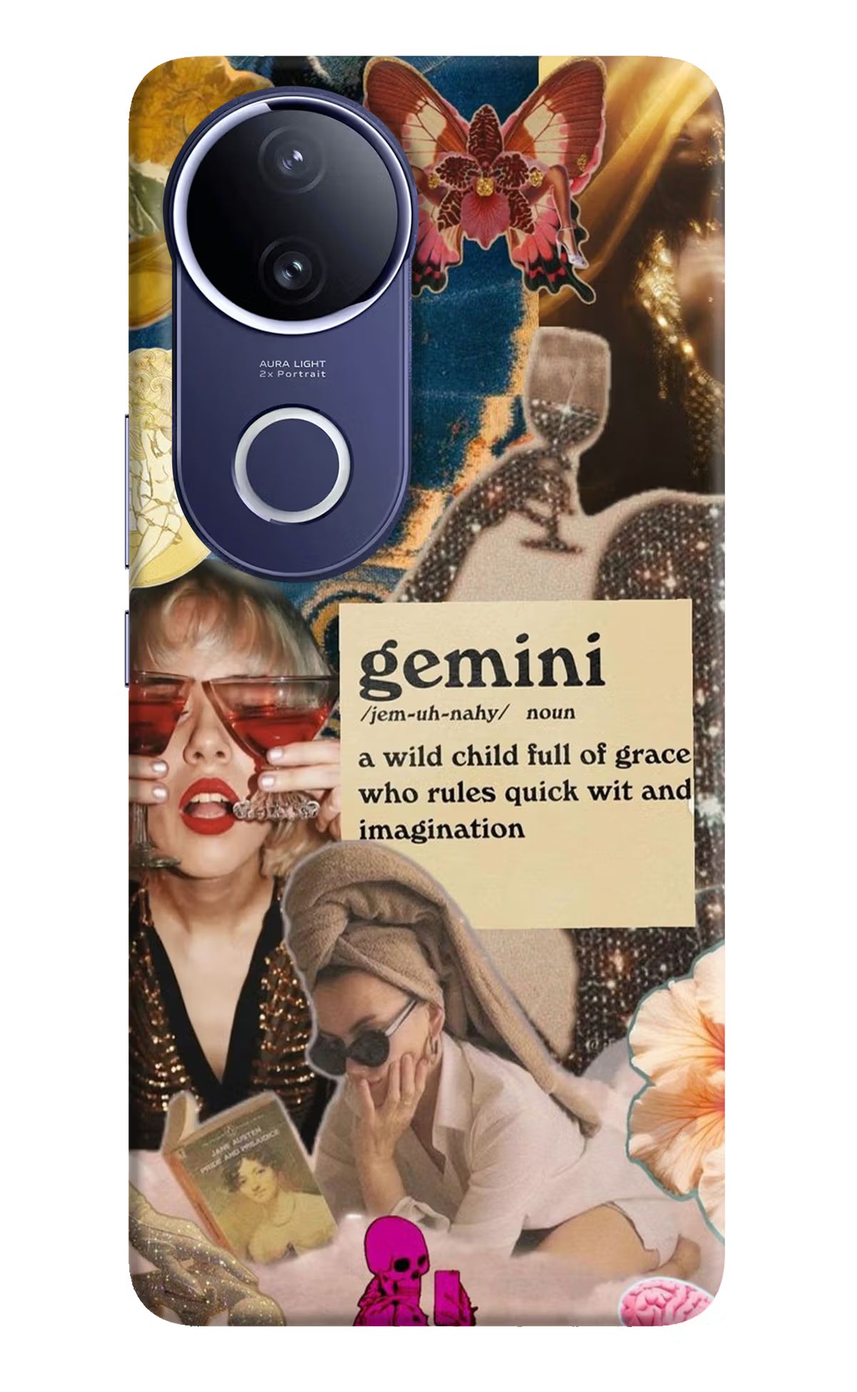 Gemini Zodiac Vivo V50e 5G Back Cover