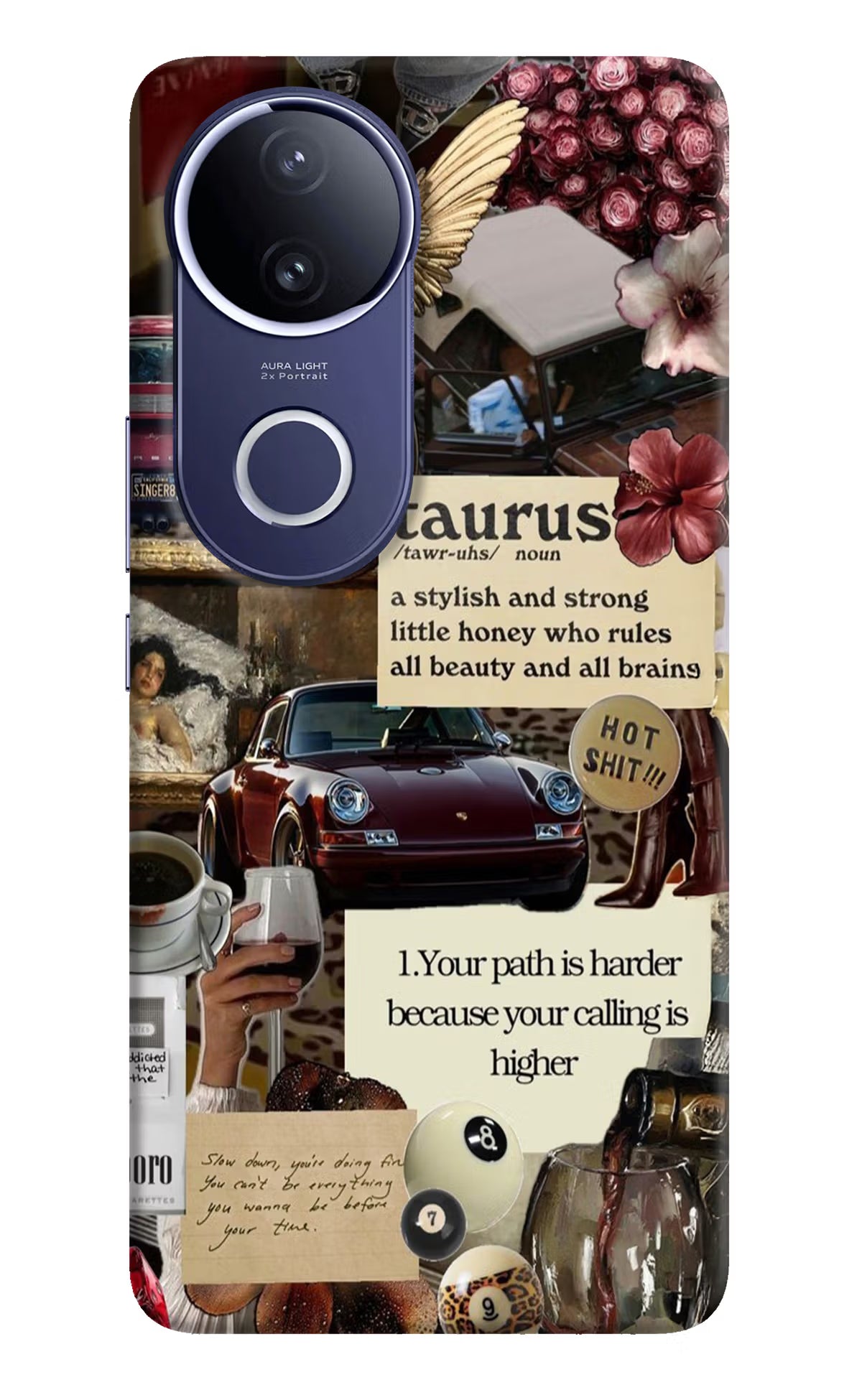 Taurus Zodiac Vivo V50e 5G Back Cover