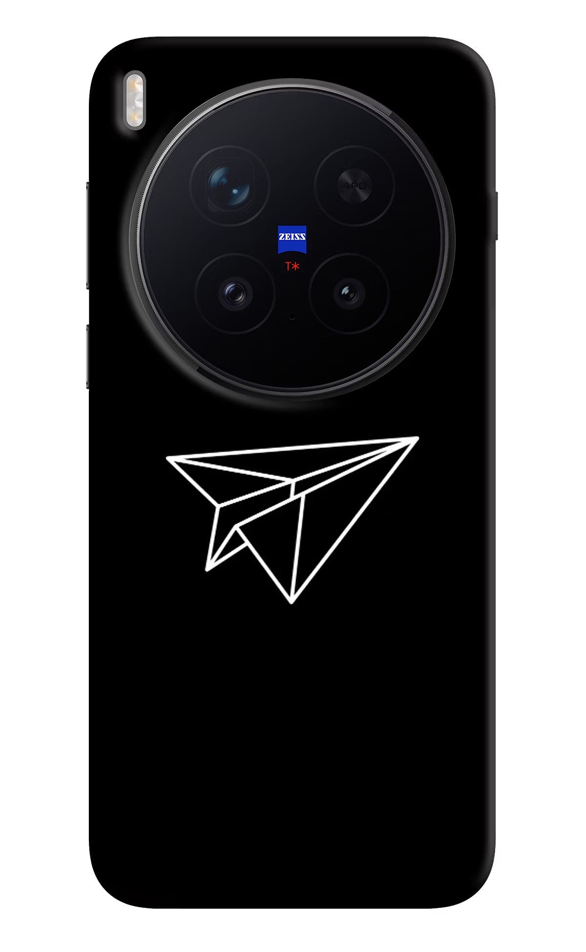 Paper Plane White Vivo X300 Pro Back Cover
