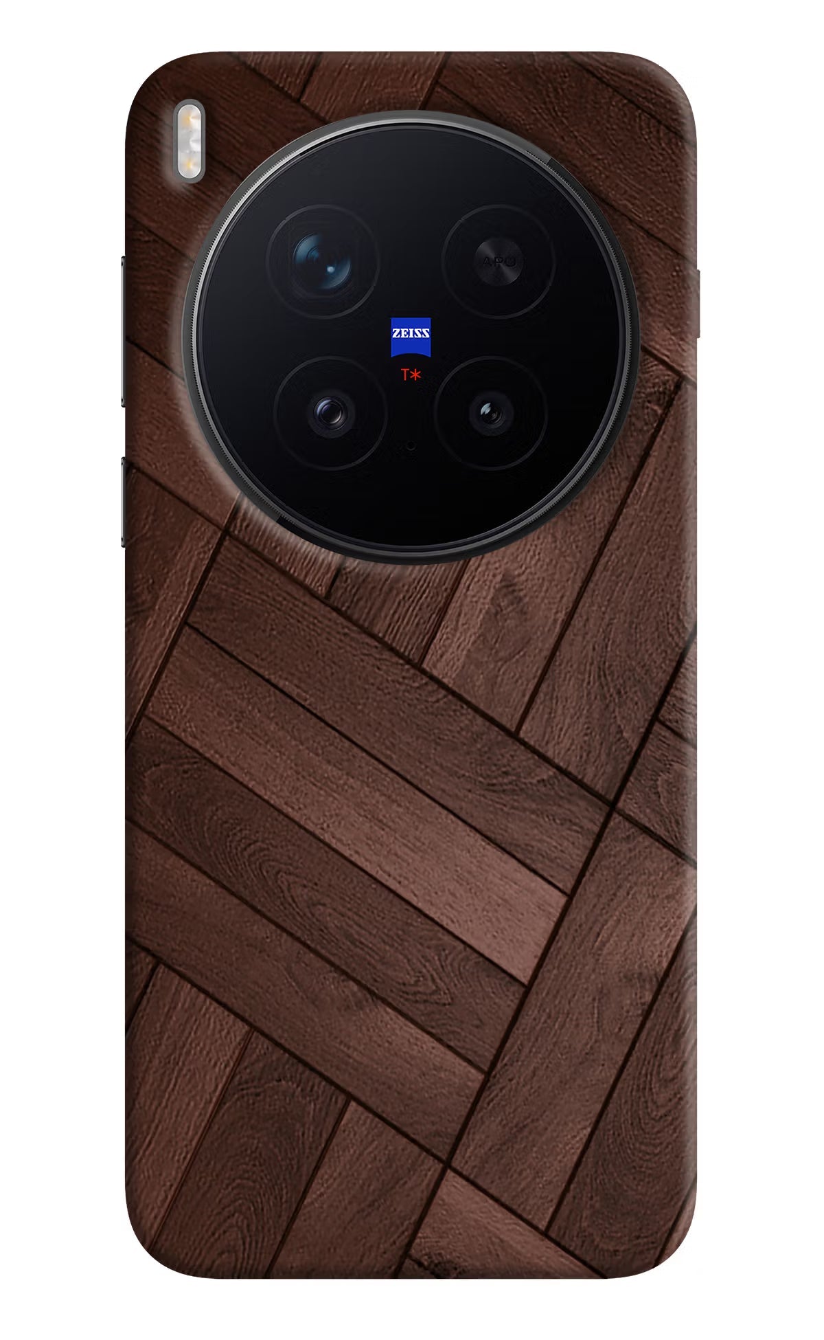 Wooden Texture Design Vivo X300 Pro Back Cover