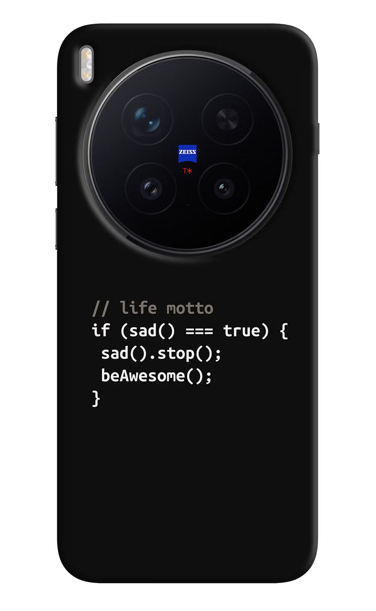 Life Motto Code Vivo X300 Pro Back Cover