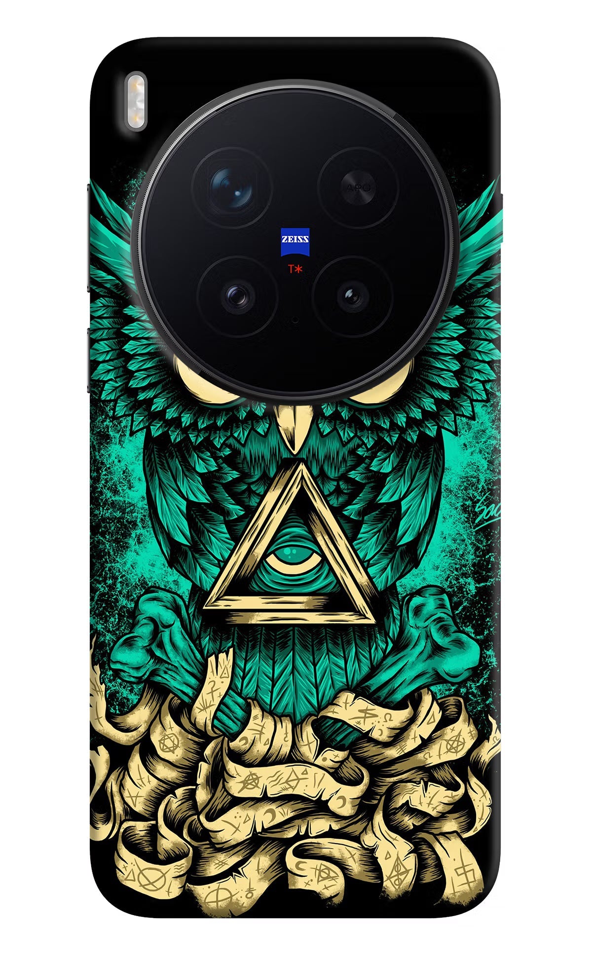 Green Owl Vivo X300 Pro Back Cover