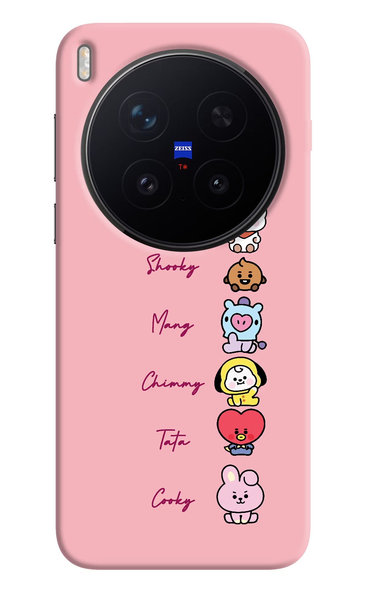 BTS names Vivo X300 Pro Back Cover
