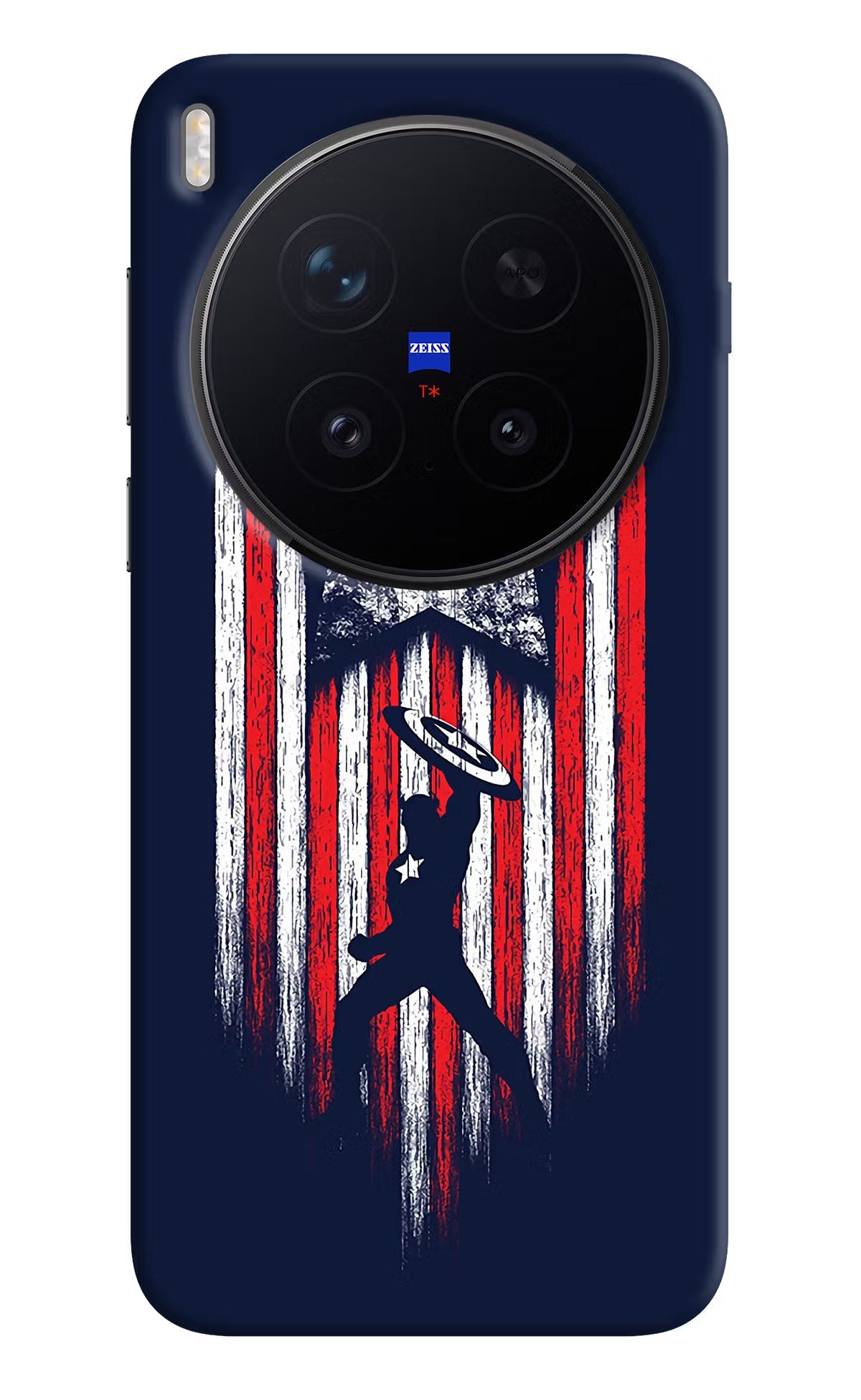 Captain America Marvel Art Vivo X300 Pro Back Cover