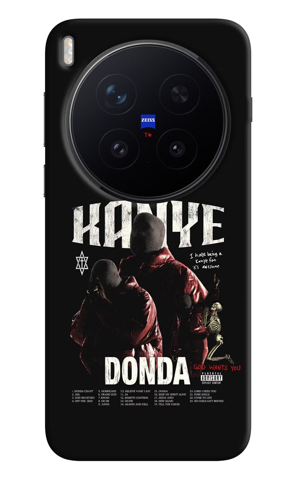 Donda Kanye West Vivo X300 Pro Back Cover