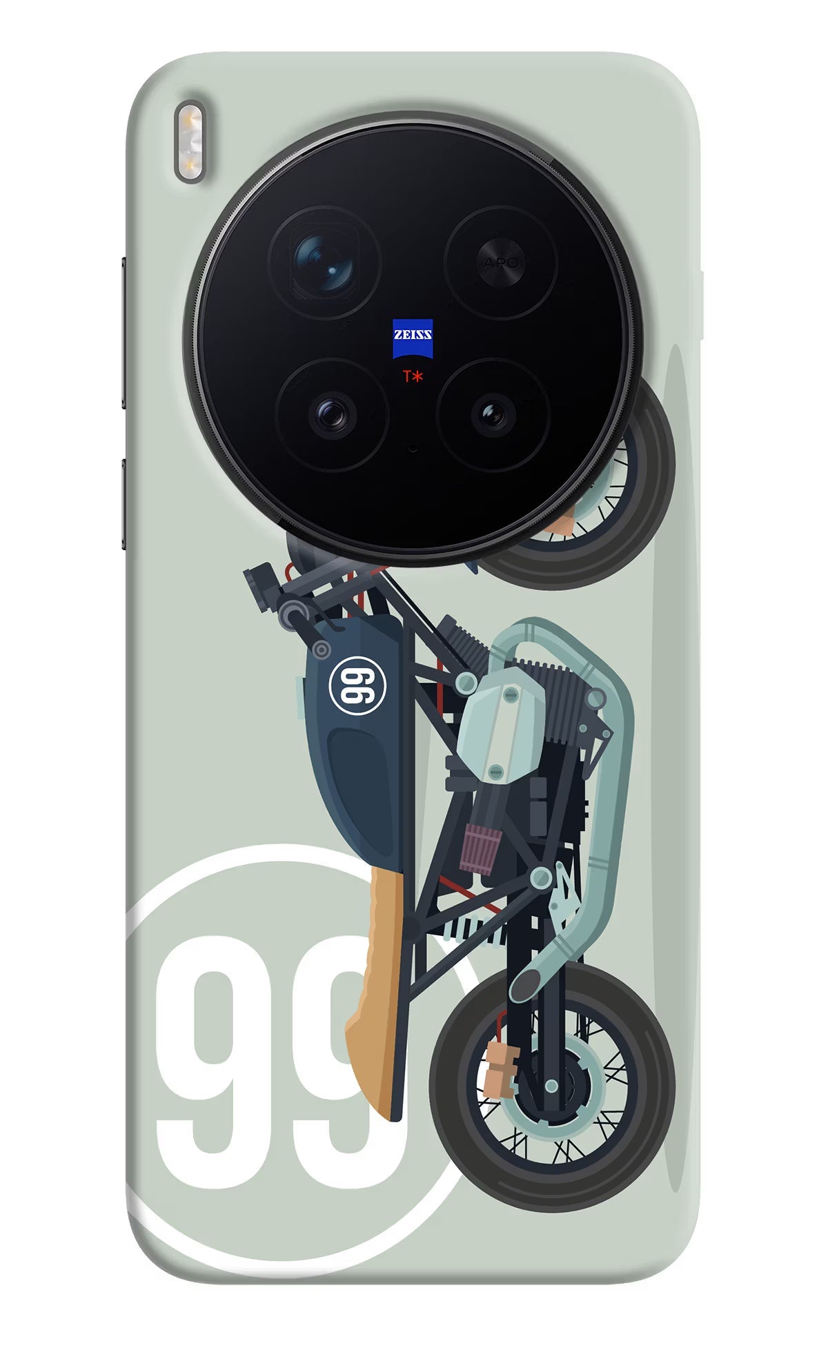 Classic Cafe Racer 99 Vivo X300 Pro Back Cover