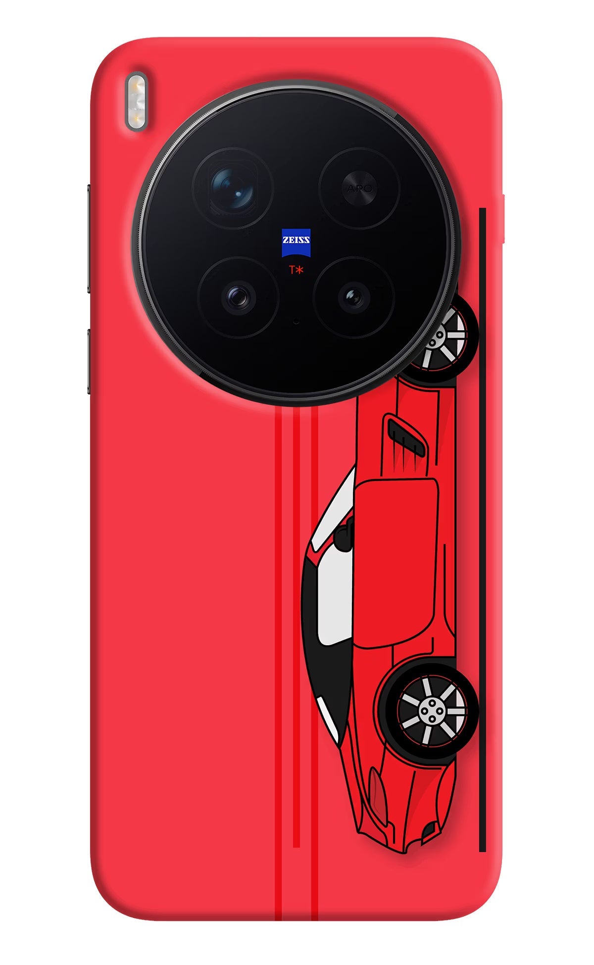 Red Velocity Vivo X300 Pro Back Cover