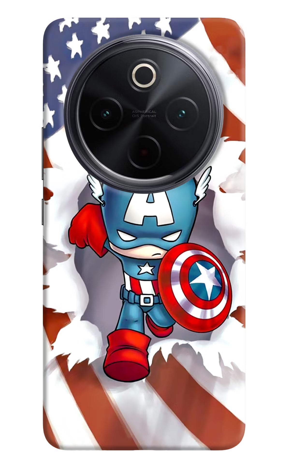 Captain America iQOO Z10 5G Back Cover