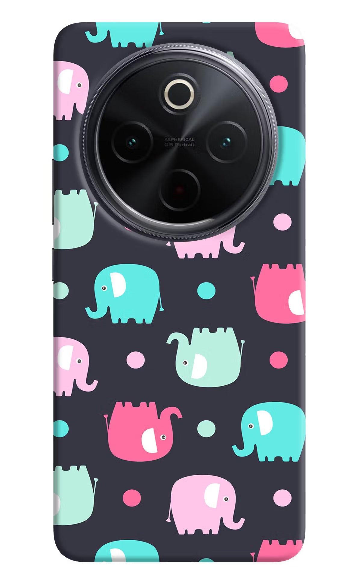 Elephants iQOO Z10 5G Back Cover