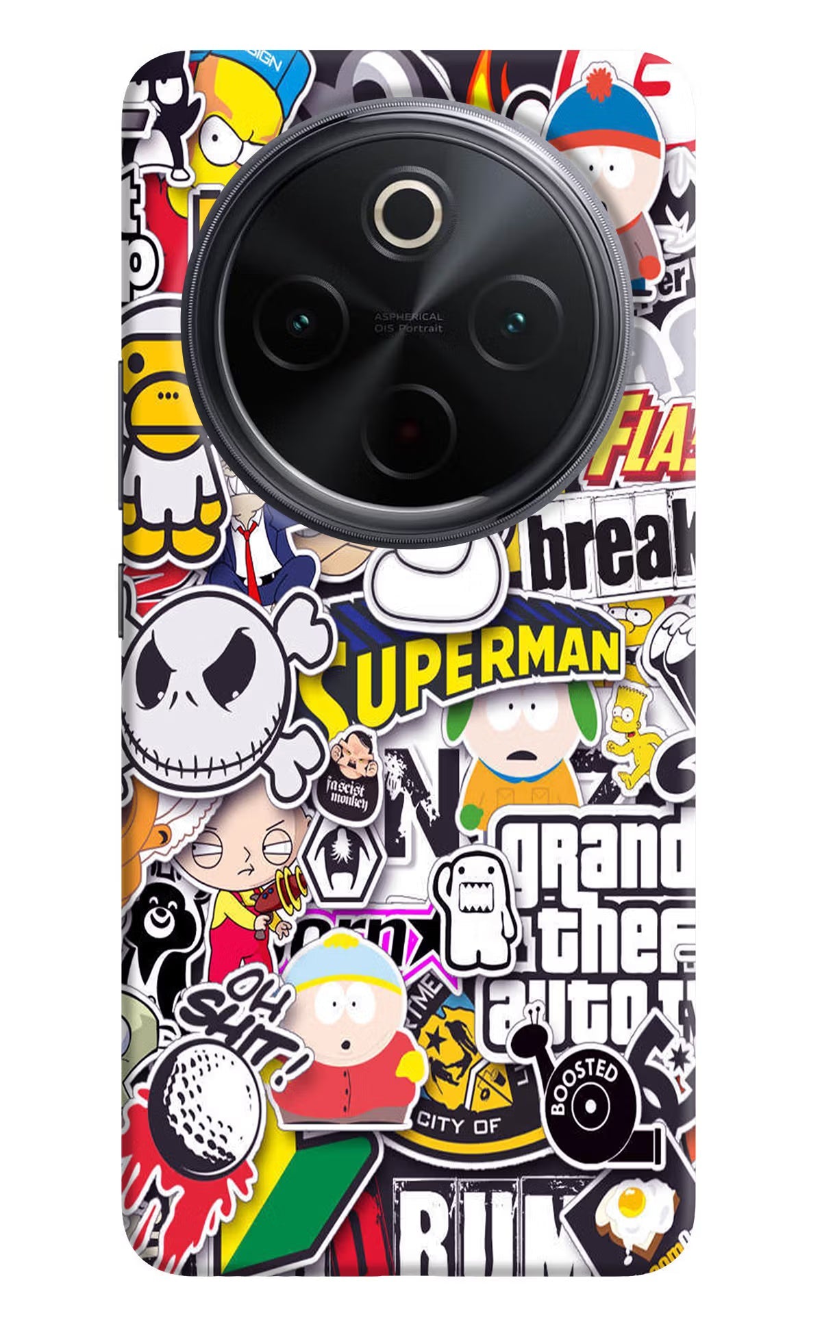 Sticker Bomb iQOO Z10 5G Back Cover