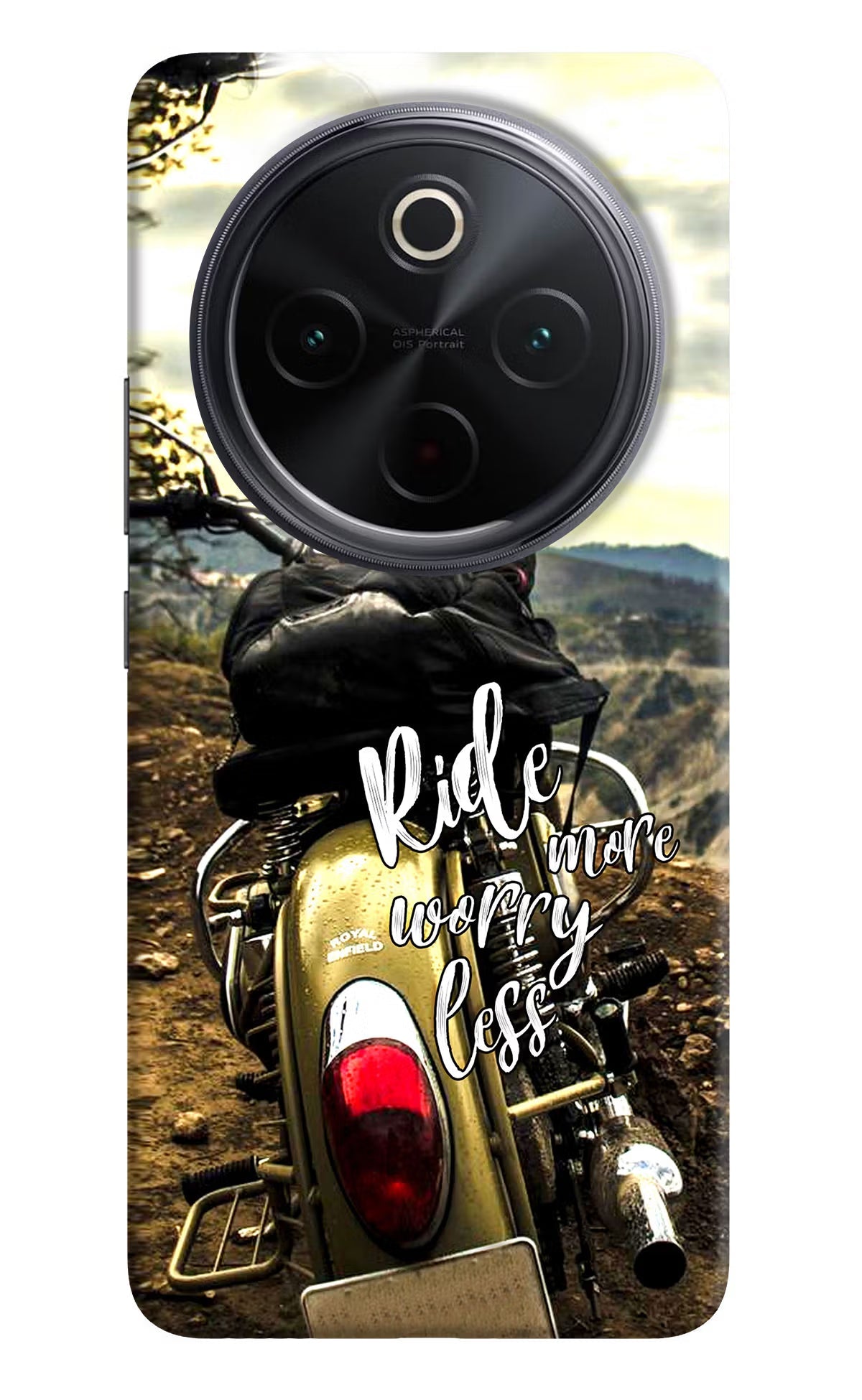 Ride More Worry Less iQOO Z10 5G Back Cover