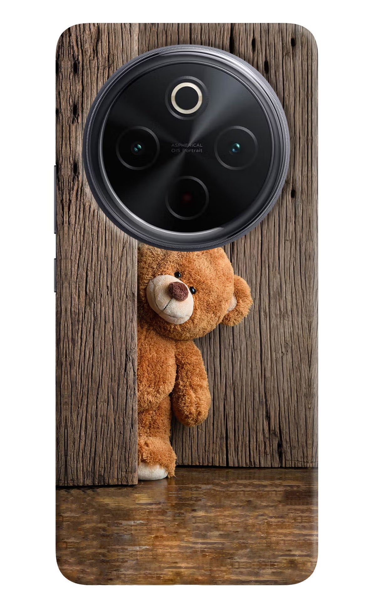 Teddy Wooden iQOO Z10 5G Back Cover