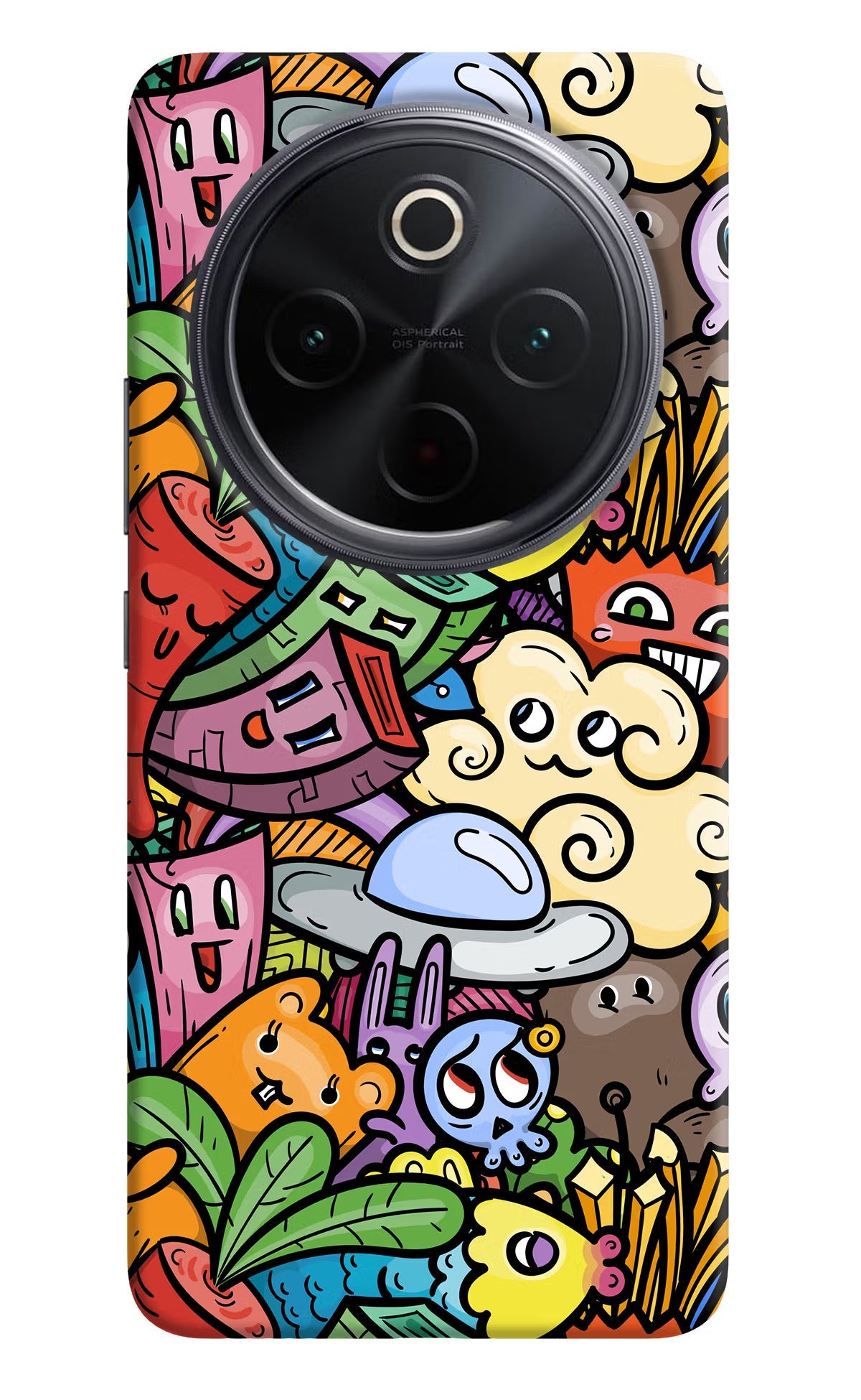 Veggie Doodle iQOO Z10 5G Back Cover