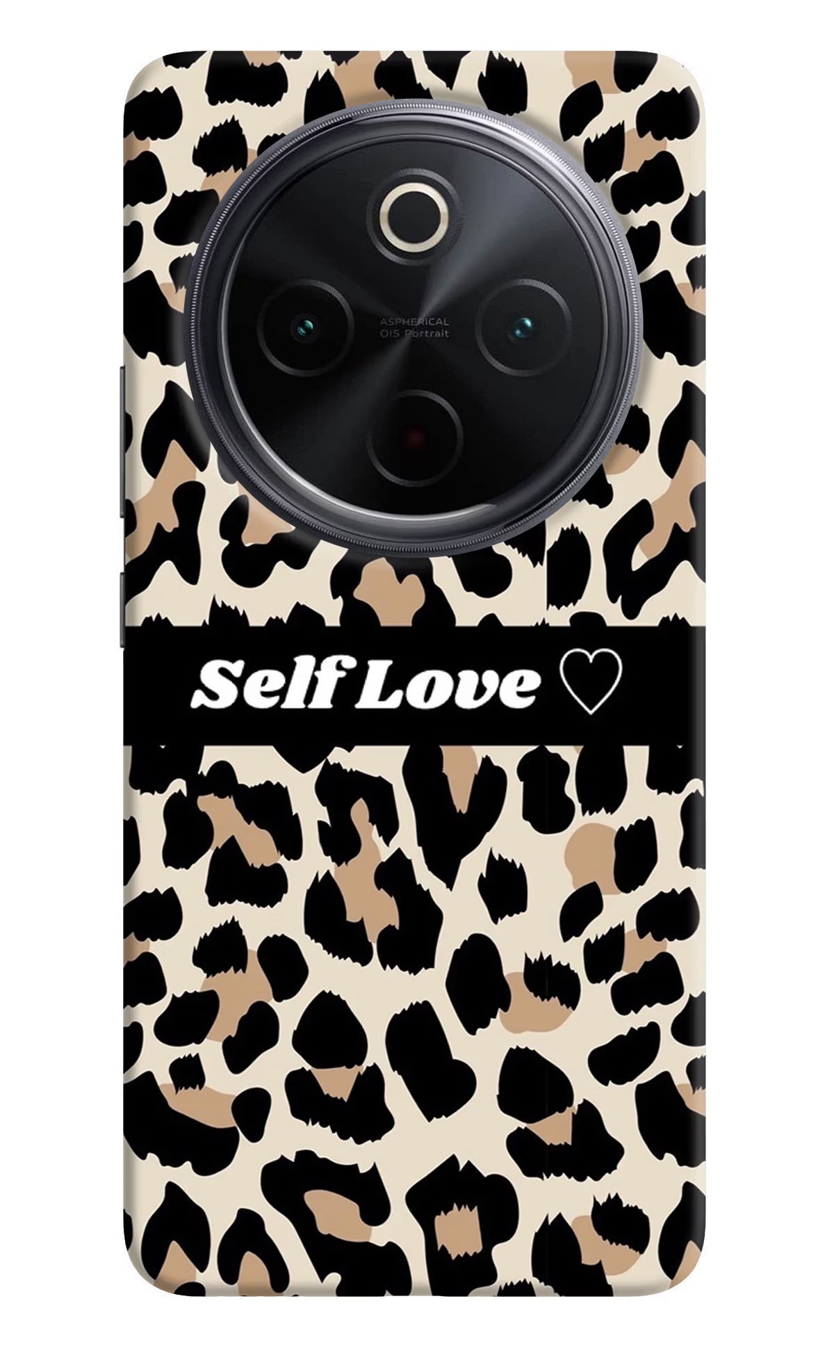 Leopard Print Self Love iQOO Z10 5G Back Cover