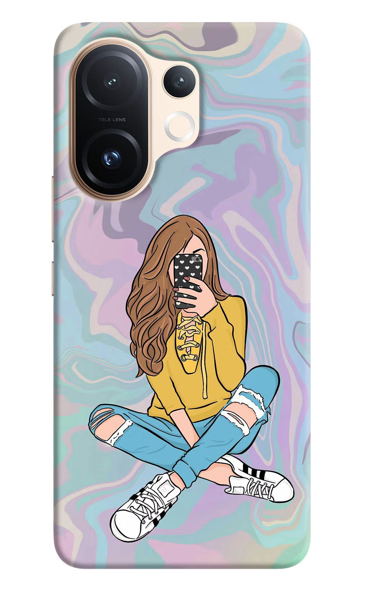 Selfie Girl Vivo T4 Pro 5G Back Cover