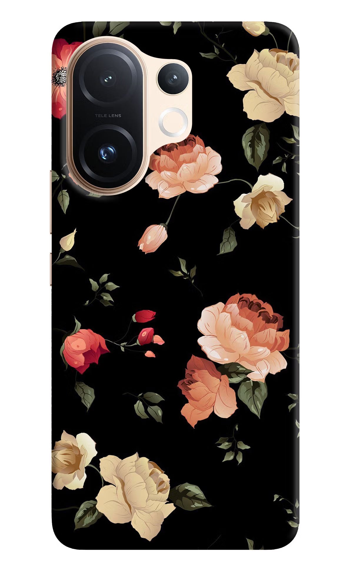Flowers Vivo T4 Pro 5G Back Cover