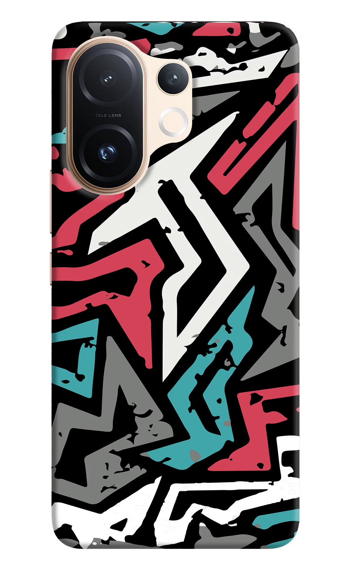 Geometric Graffiti Vivo T4 Pro 5G Back Cover