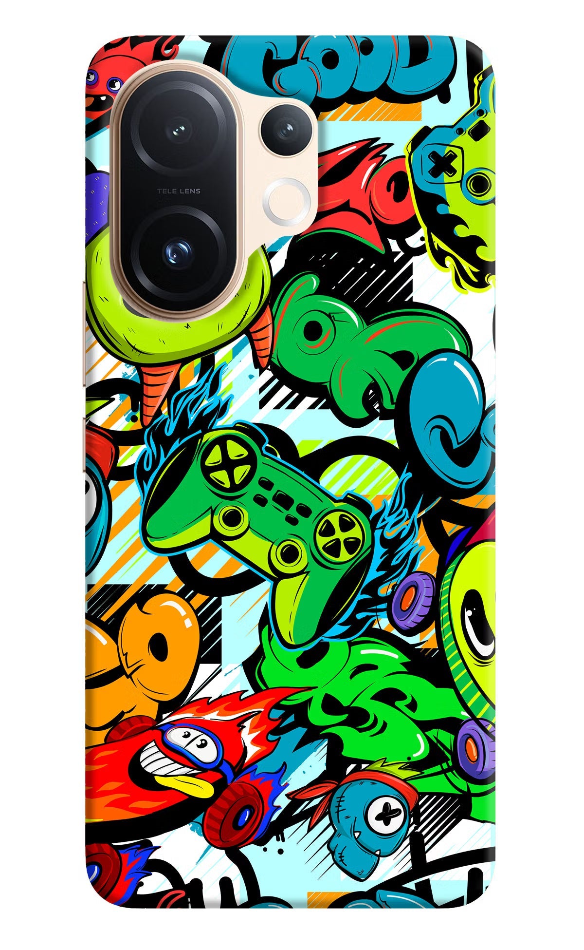 Game Doodle Vivo T4 Pro 5G Back Cover