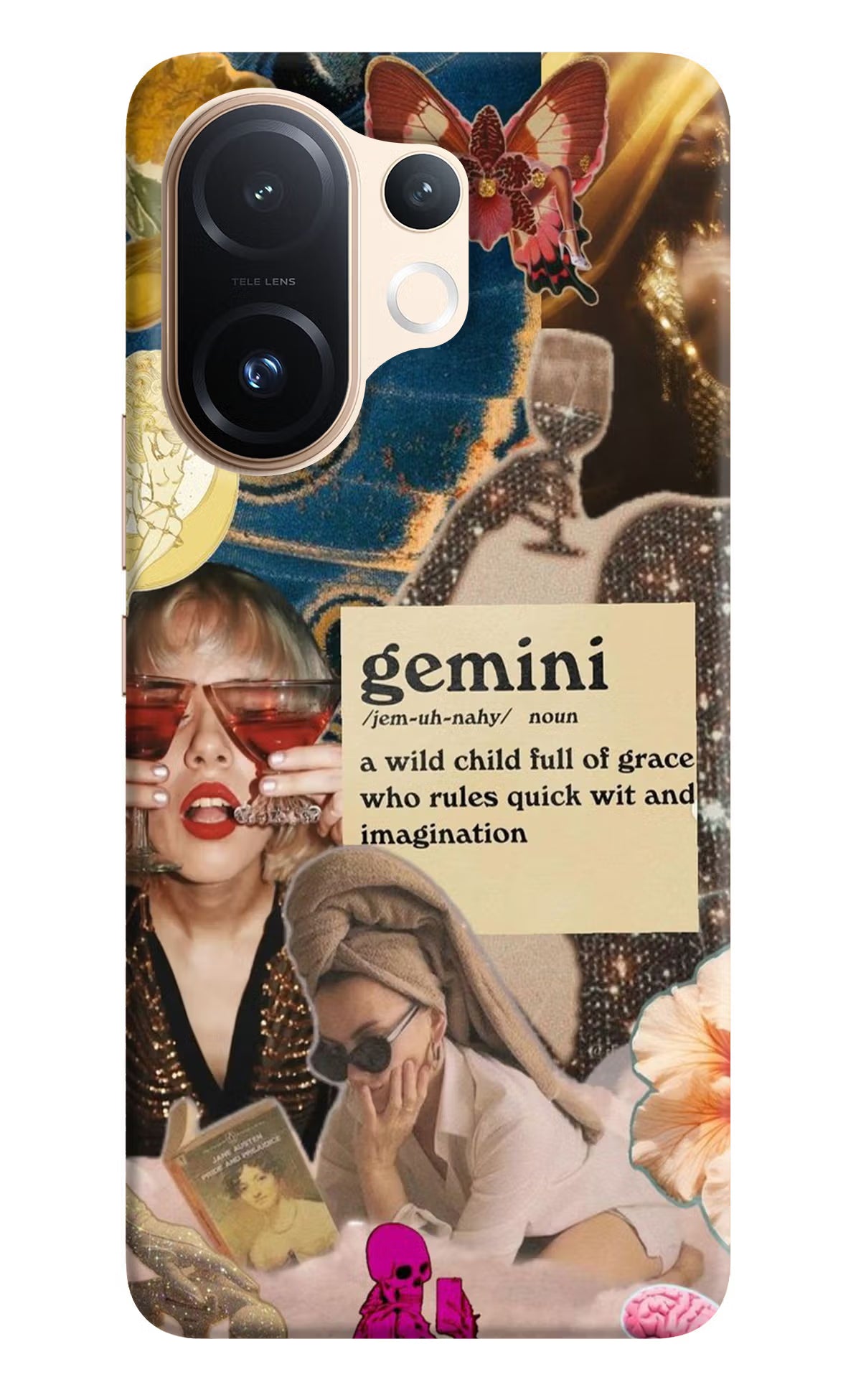 Gemini Zodiac Vivo T4 Pro 5G Back Cover