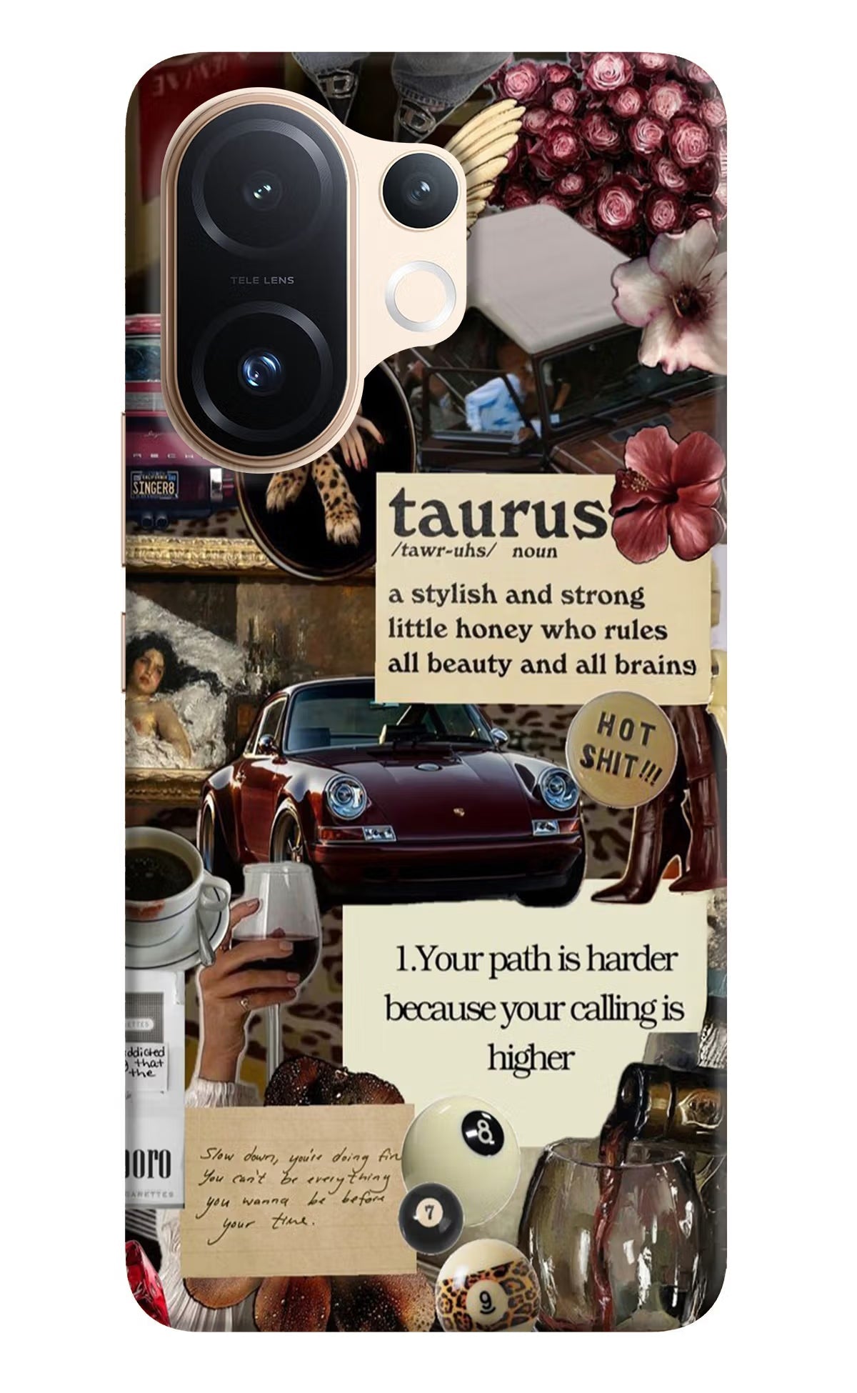 Taurus Zodiac Vivo T4 Pro 5G Back Cover