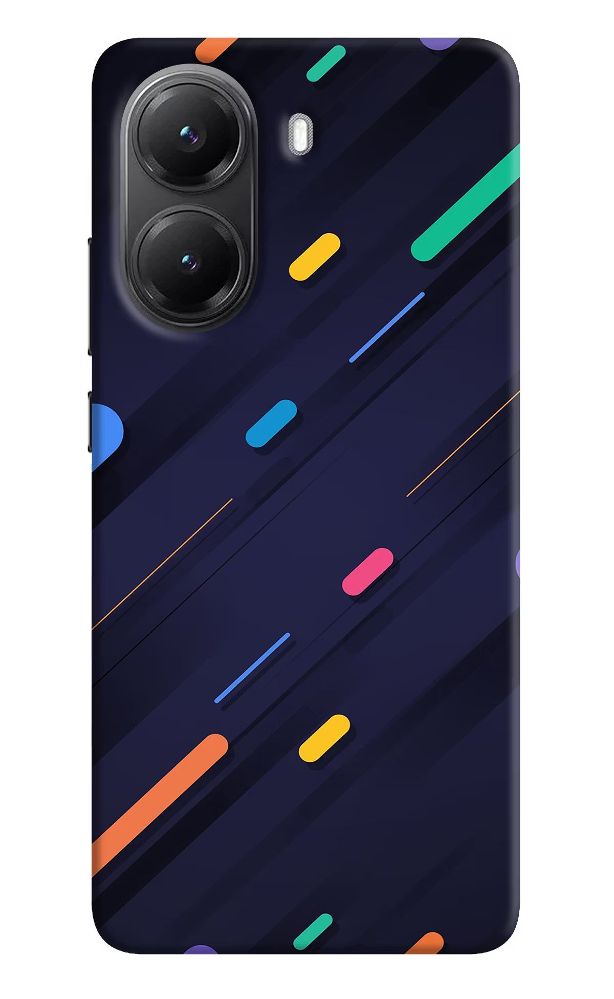 Abstract Design POCO X7 Pro 5G Back Cover Hard Case - Hello Swanky