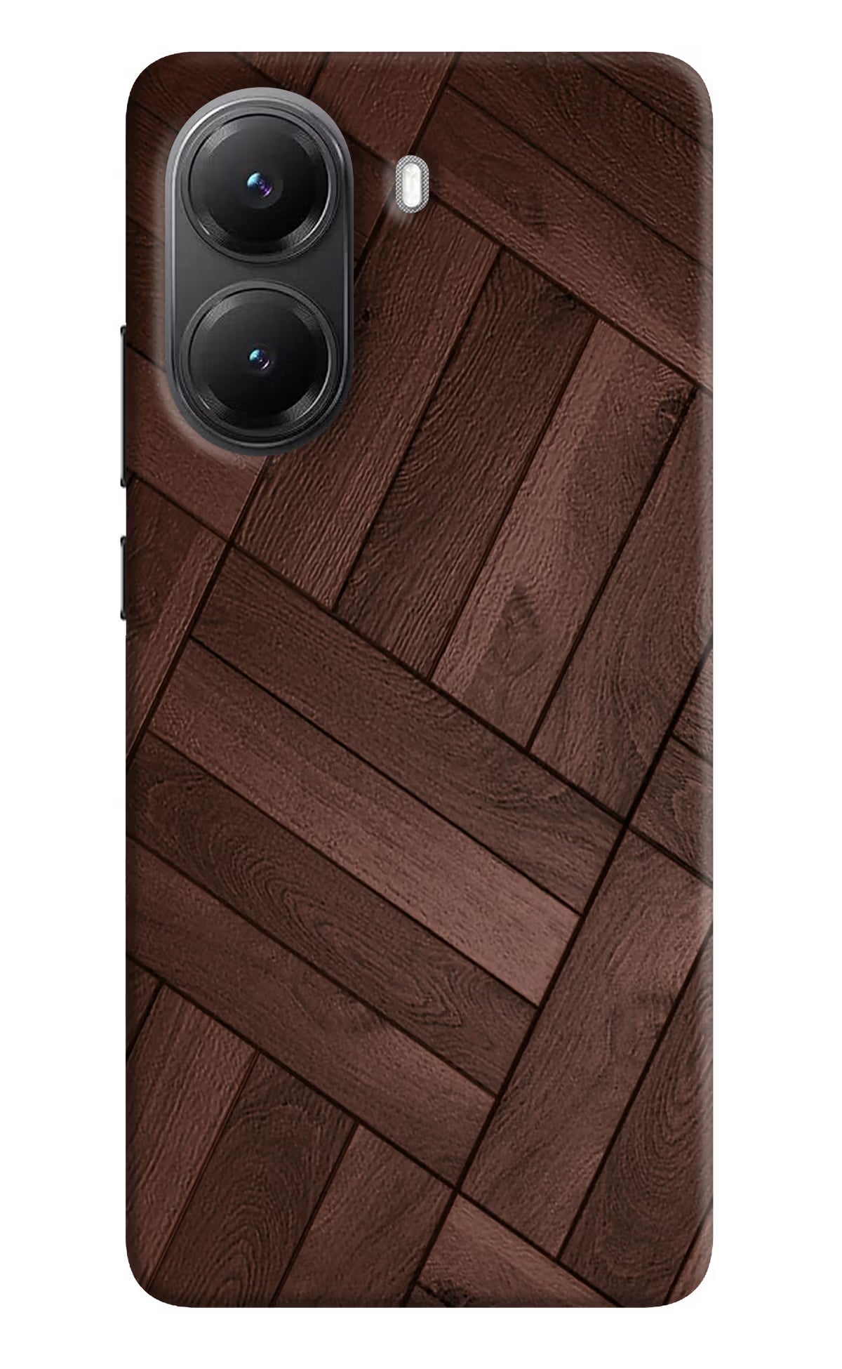 Wooden Texture Design POCO X7 Pro 5G Back Cover Hard Case - Hello Swanky