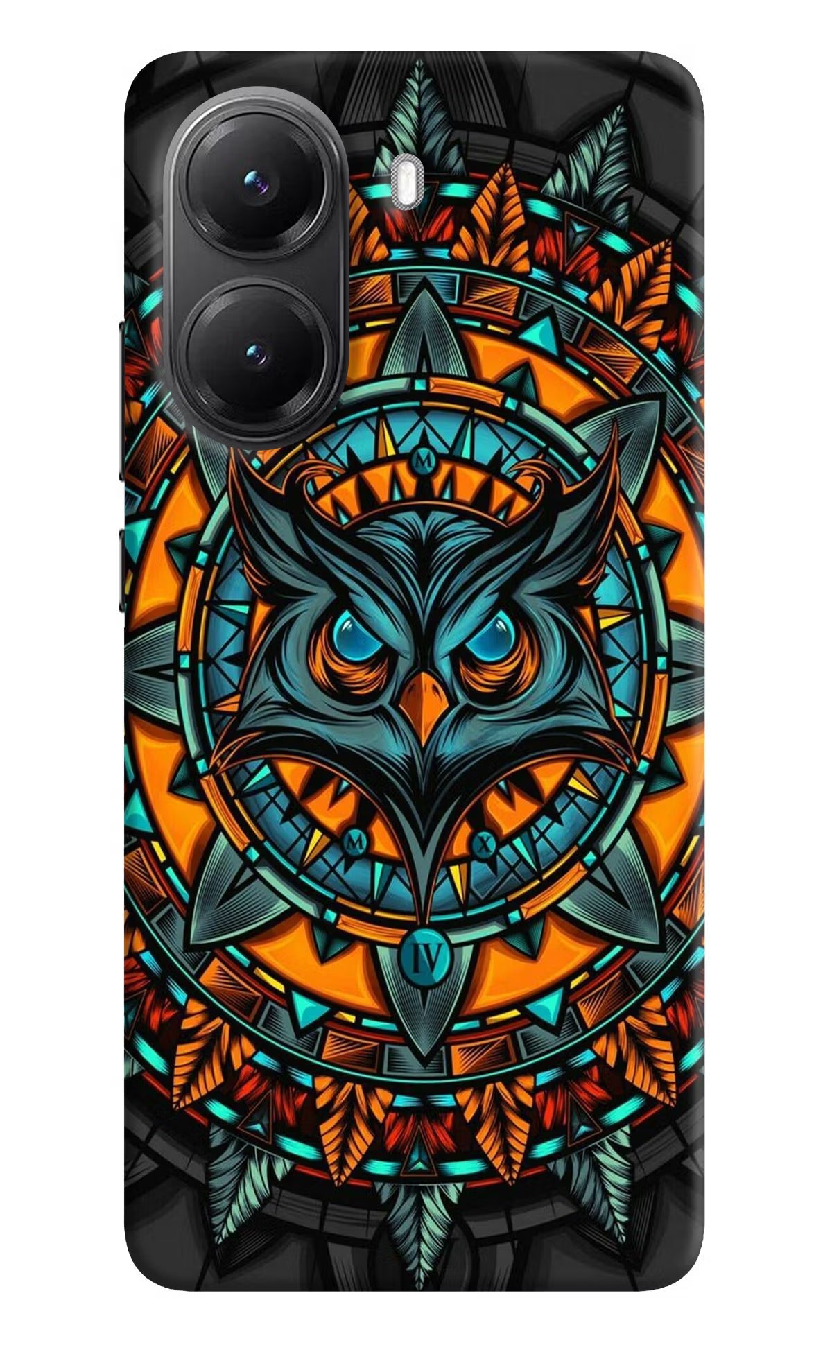 Angry Owl Art POCO X7 Pro 5G Back Cover Hard Case - Hello Swanky