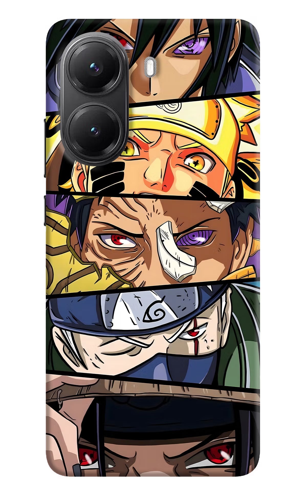 Naruto Character POCO X7 Pro 5G Back Cover Hard Case - Hello Swanky