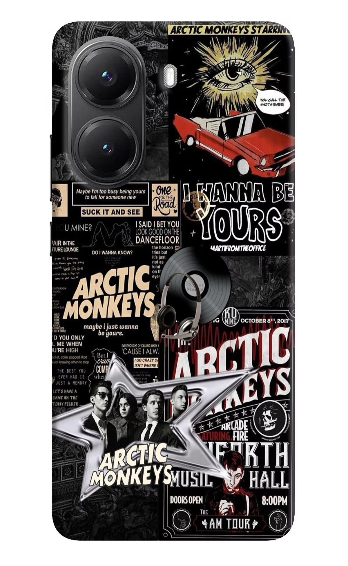 Arctic Monkeys POCO X7 Pro 5G Back Cover Hard Case - Hello Swanky